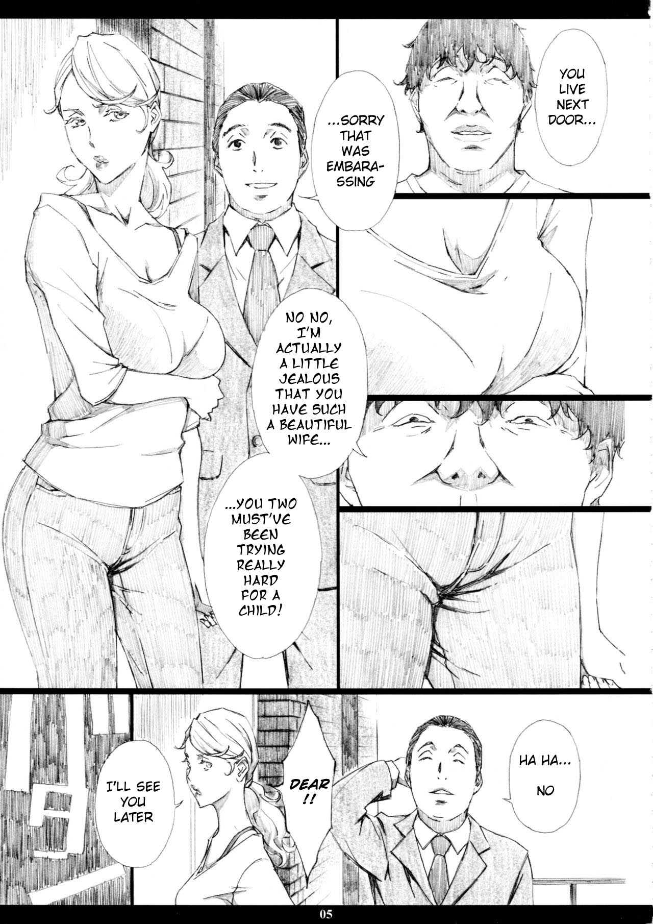 Jiman no Bijinzuma ga Tonari ni Sumu Kimoi Otoko ni Netorareteita no o Boku dake ga Shiranai | I Was the Only Person Unaware of the Fact That My Disgusting Neighbor Had Cuckolded Me with My Beautiful Wife page 5 full