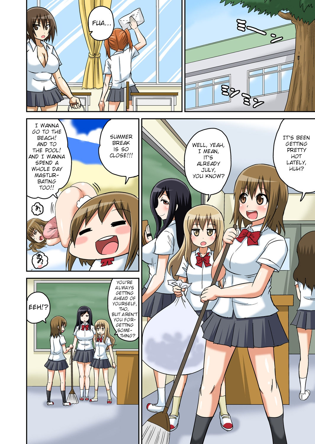 Classmate to Ecchi Jugyou Ch. 6 page 2 full