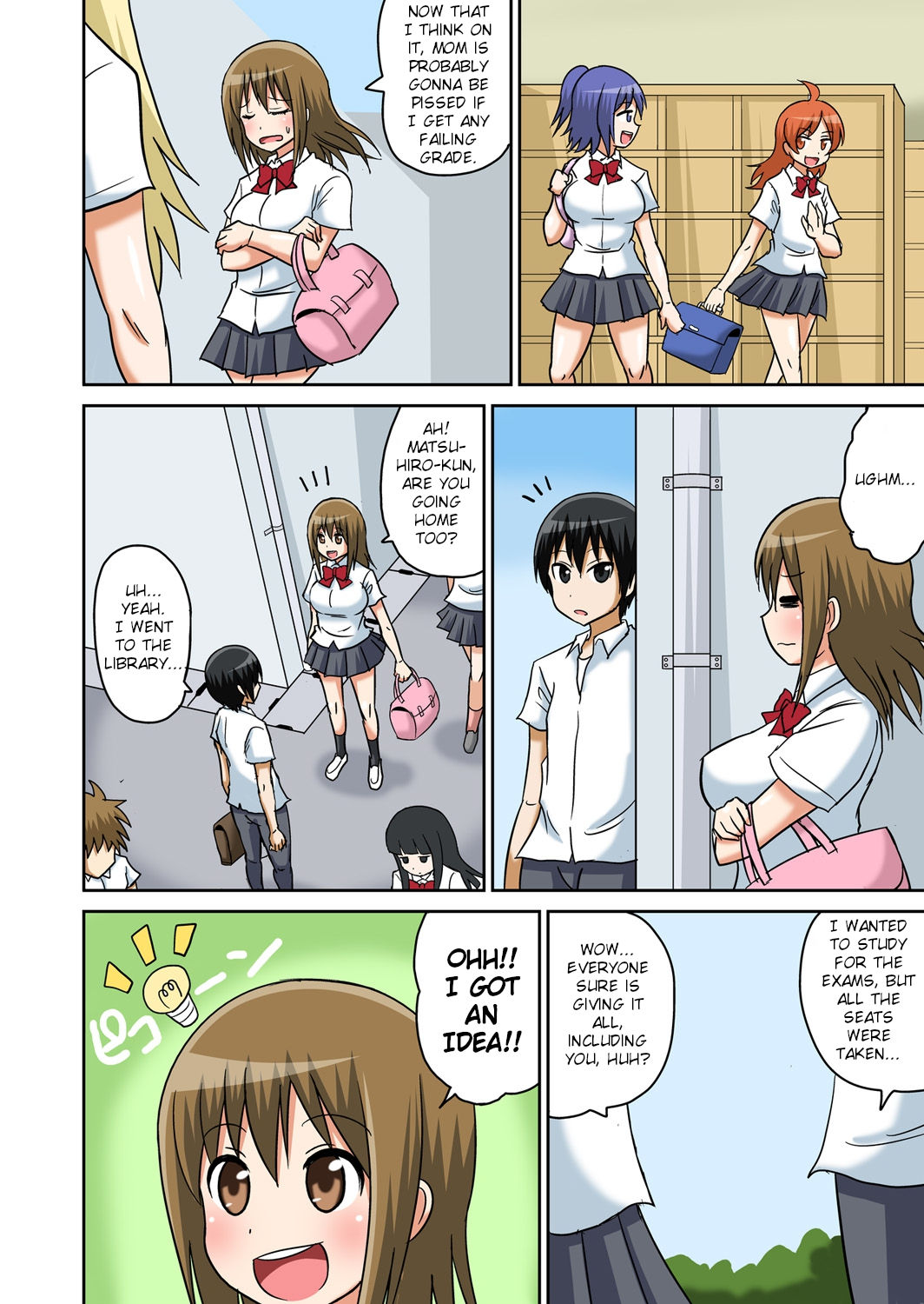 Classmate to Ecchi Jugyou Ch. 6 page 4 full