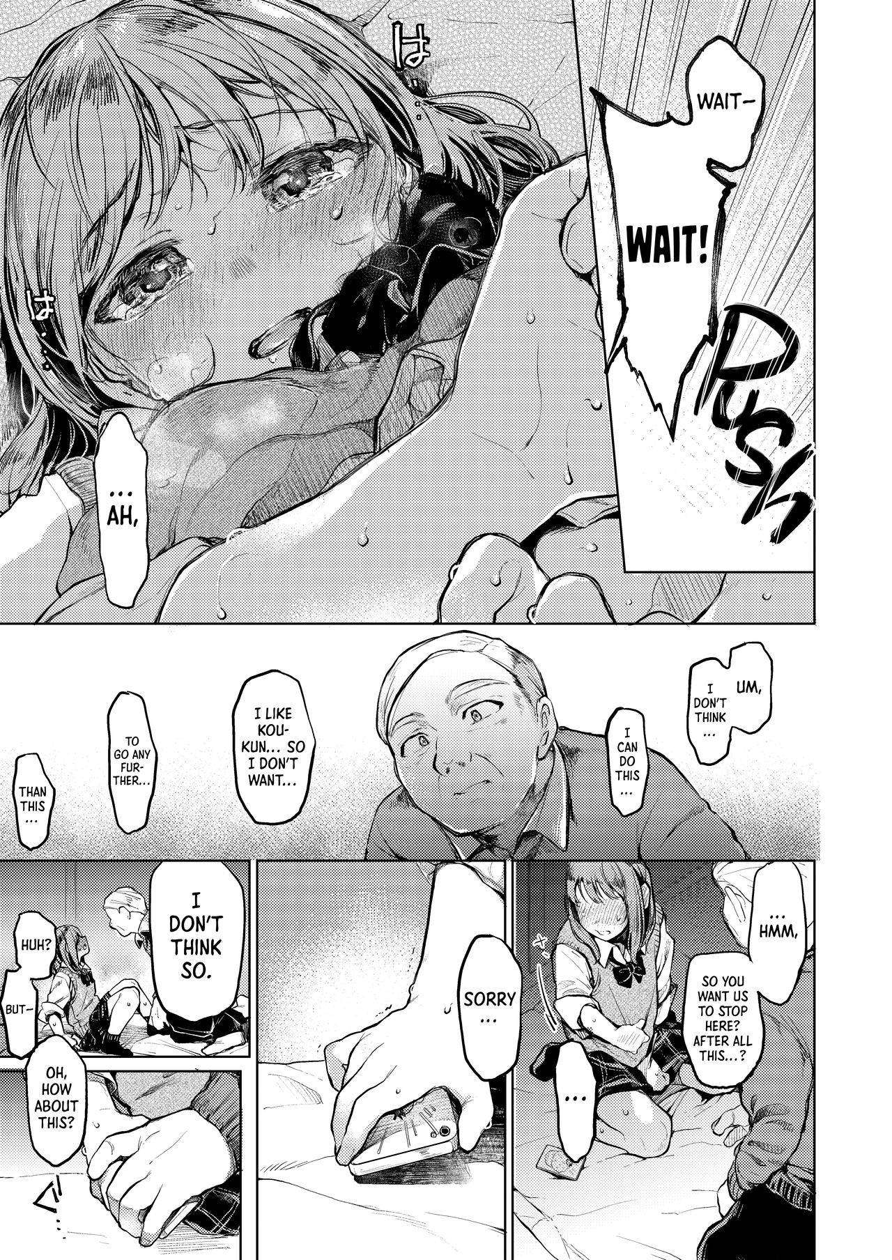 Oji-san to. ~Watanabe Marin no Baai~ | With an Old Guy. ~The Case of Watanabe Marin~  =LWB= page 6 full