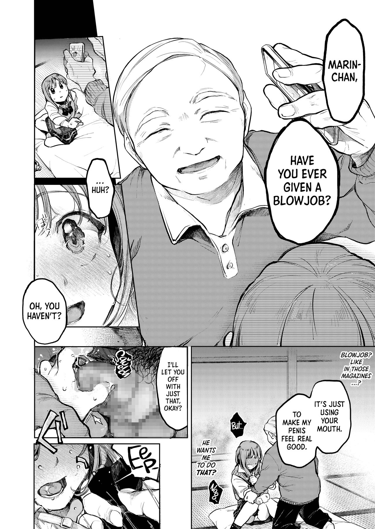Oji-san to. ~Watanabe Marin no Baai~ | With an Old Guy. ~The Case of Watanabe Marin~  =LWB= page 7 full