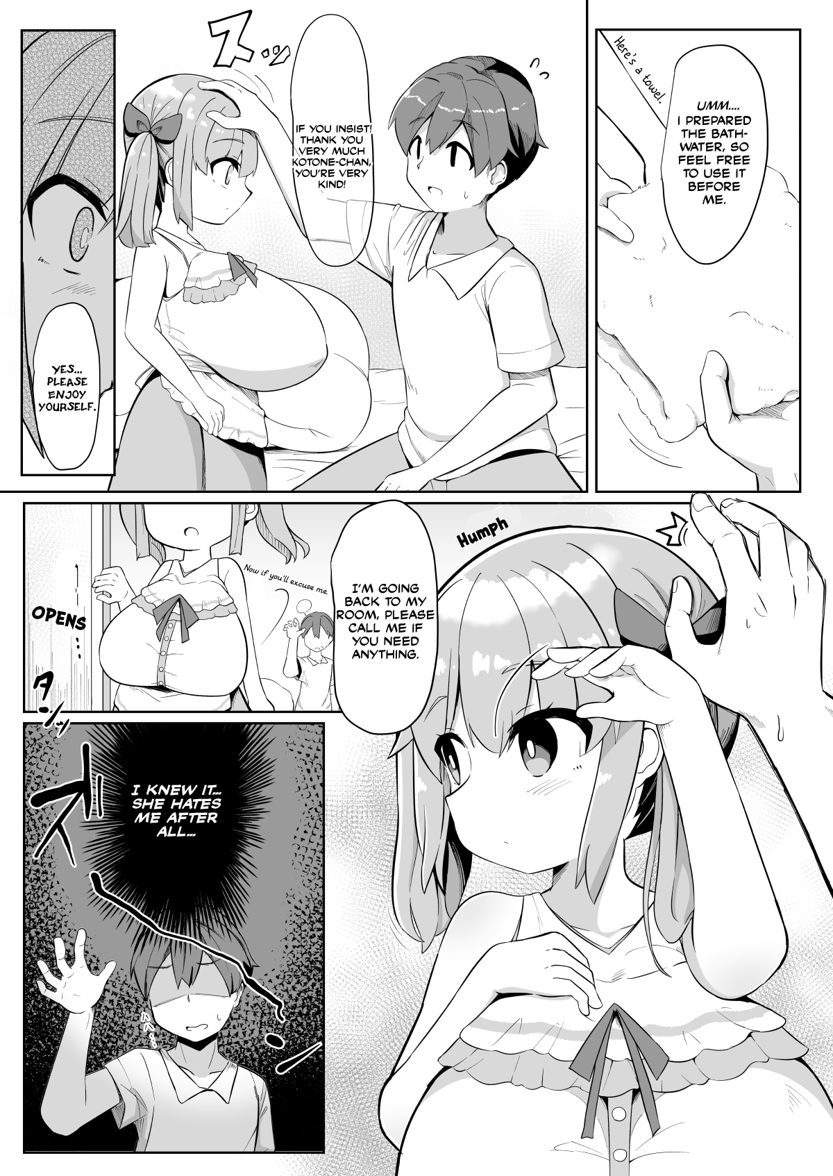 Hisashiburi ni Atta Imouto no Musume ga Kyonyuu de Osumashiya-san ni Nattemashita. page 6 full