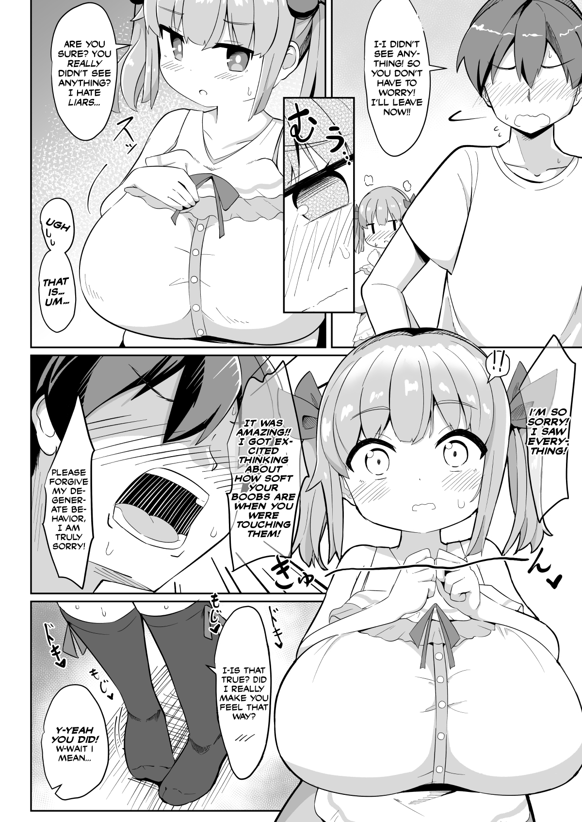 Hisashiburi ni Atta Imouto no Musume ga Kyonyuu de Osumashiya-san ni Nattemashita. page 9 full