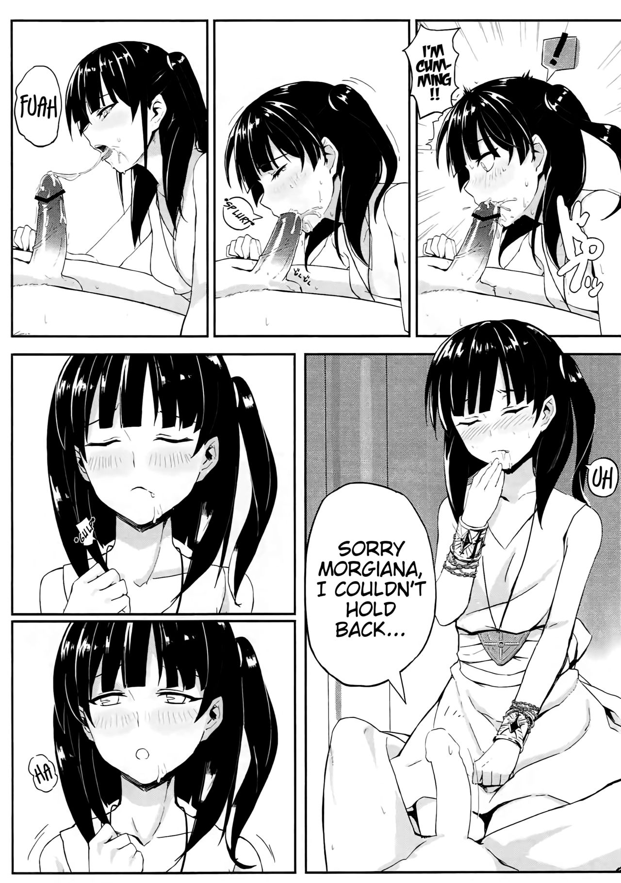 Mor-san Gohoushi Daisakusen | Morgiana's I-want-to-serve-you operation page 10 full