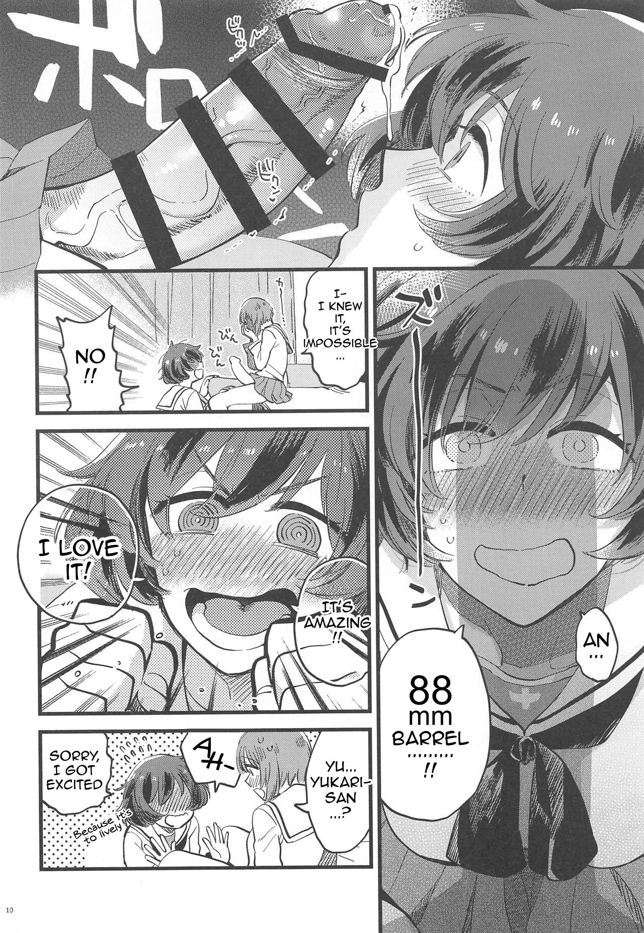 Nishizumi-dono ni Haete Shimatte mo Aishite Orimasu! | I will still love Nishizumi-dono Even If She Grew One! page 10 full
