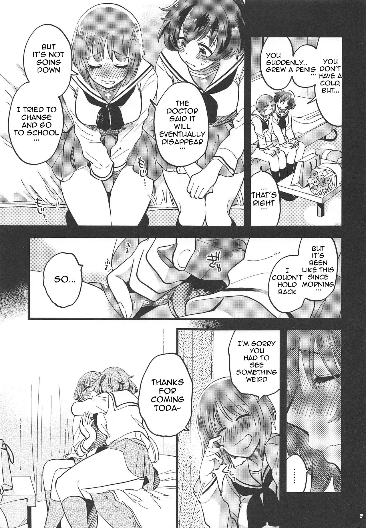 Nishizumi-dono ni Haete Shimatte mo Aishite Orimasu! | I will still love Nishizumi-dono Even If She Grew One! page 7 full