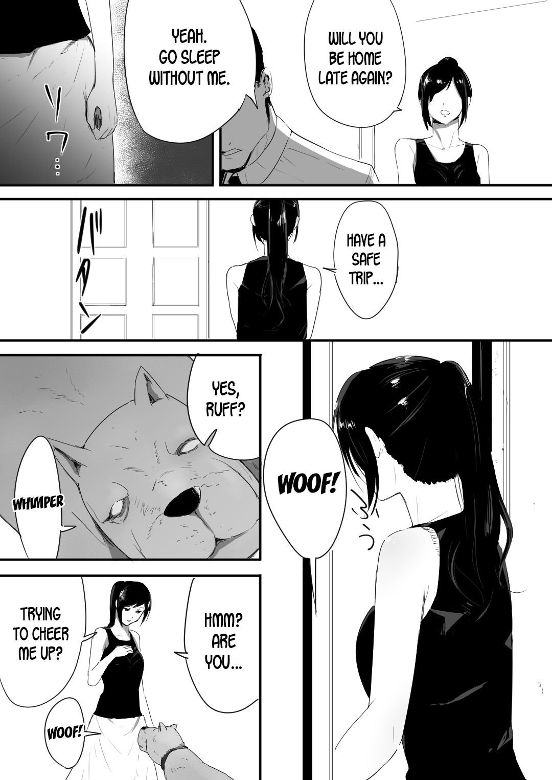 Wagaya ni Inu ga Yattekita page 8 full