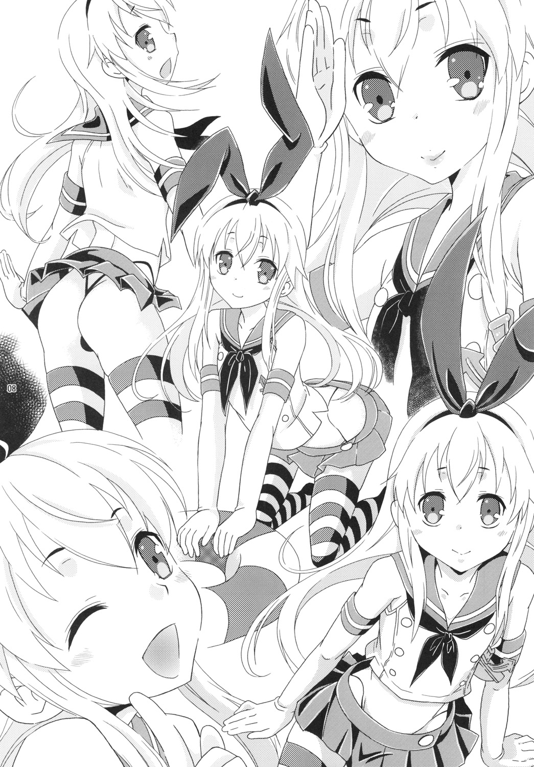 Josou Cos de Layer no Onnanoko o Tsurou toshite Shippai Shita Shimakaze-kun no Ohanashi. page 8 full