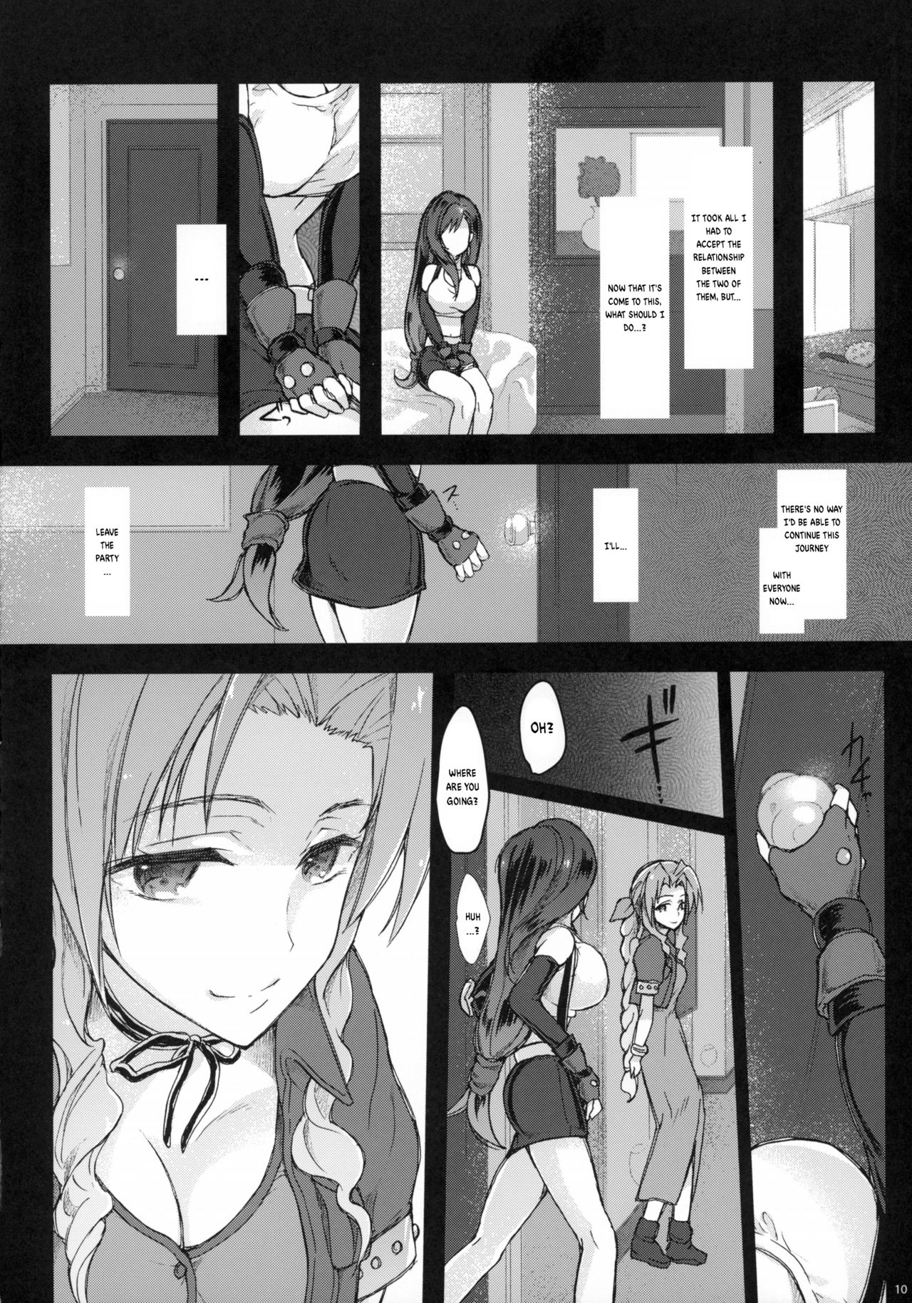 Futanari Doutei Tifa Inran Mesuchinpo Kairaku ochi page 10 full