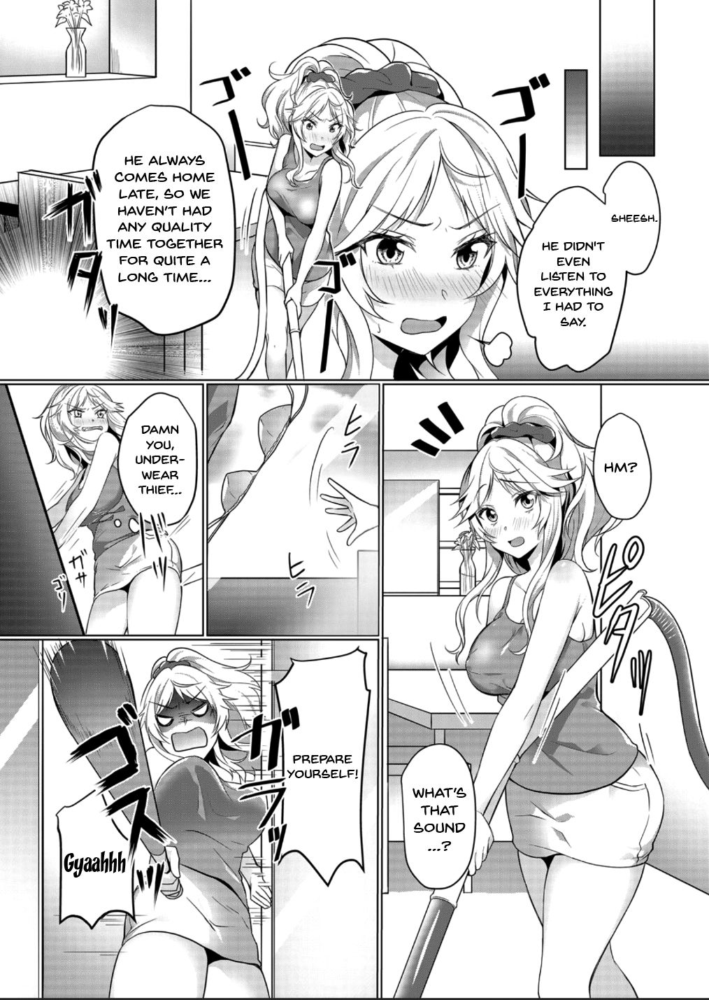 Junyuuchuu no Yanmama ni Pakopako Tanetsuke!! ~ Sonna ni Dasaretara... Milk ga Afurechau! 1-3 page 3 full