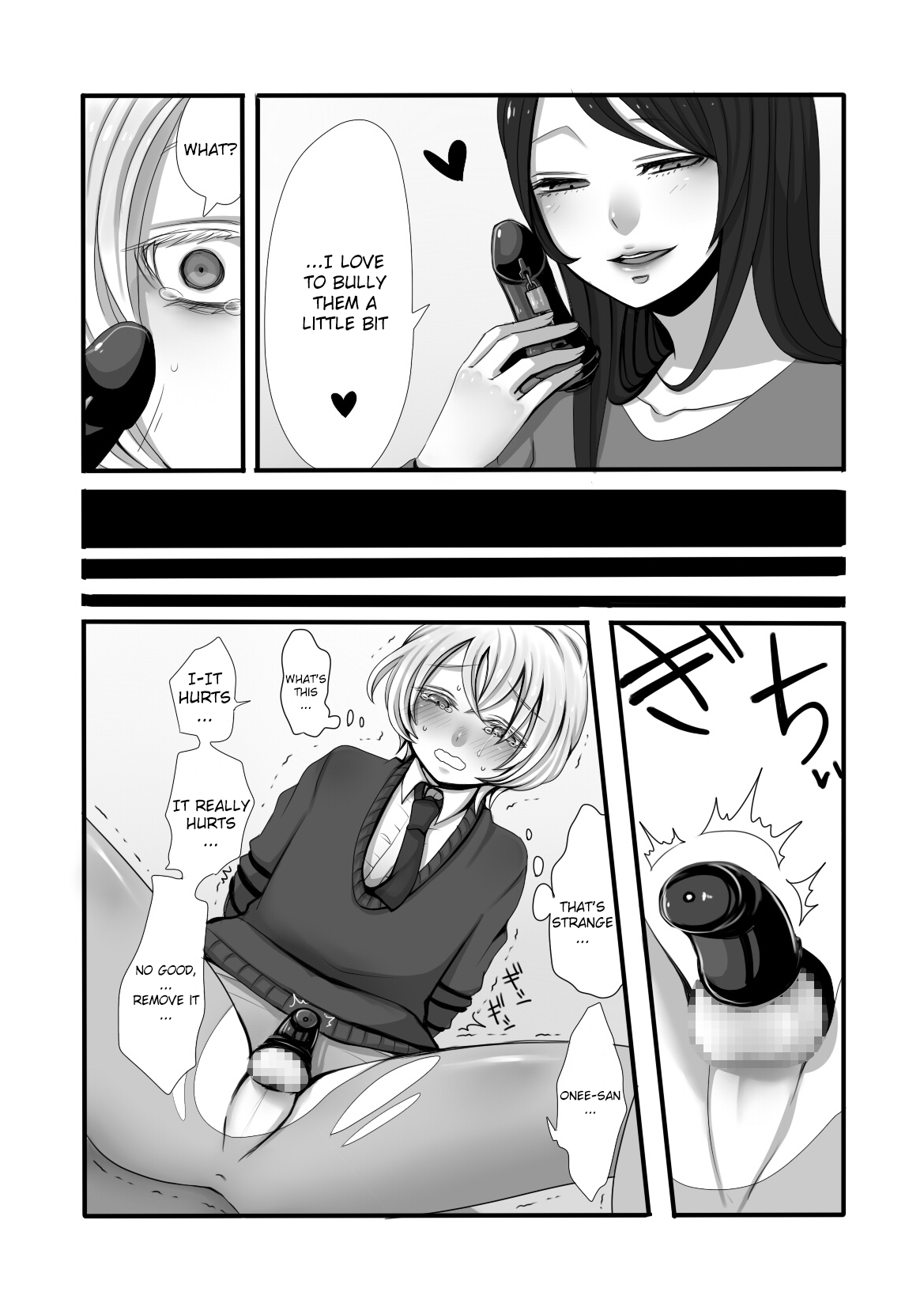 Futanari Onee-san to Shota | Futanari Onee-san & Shota page 9 full