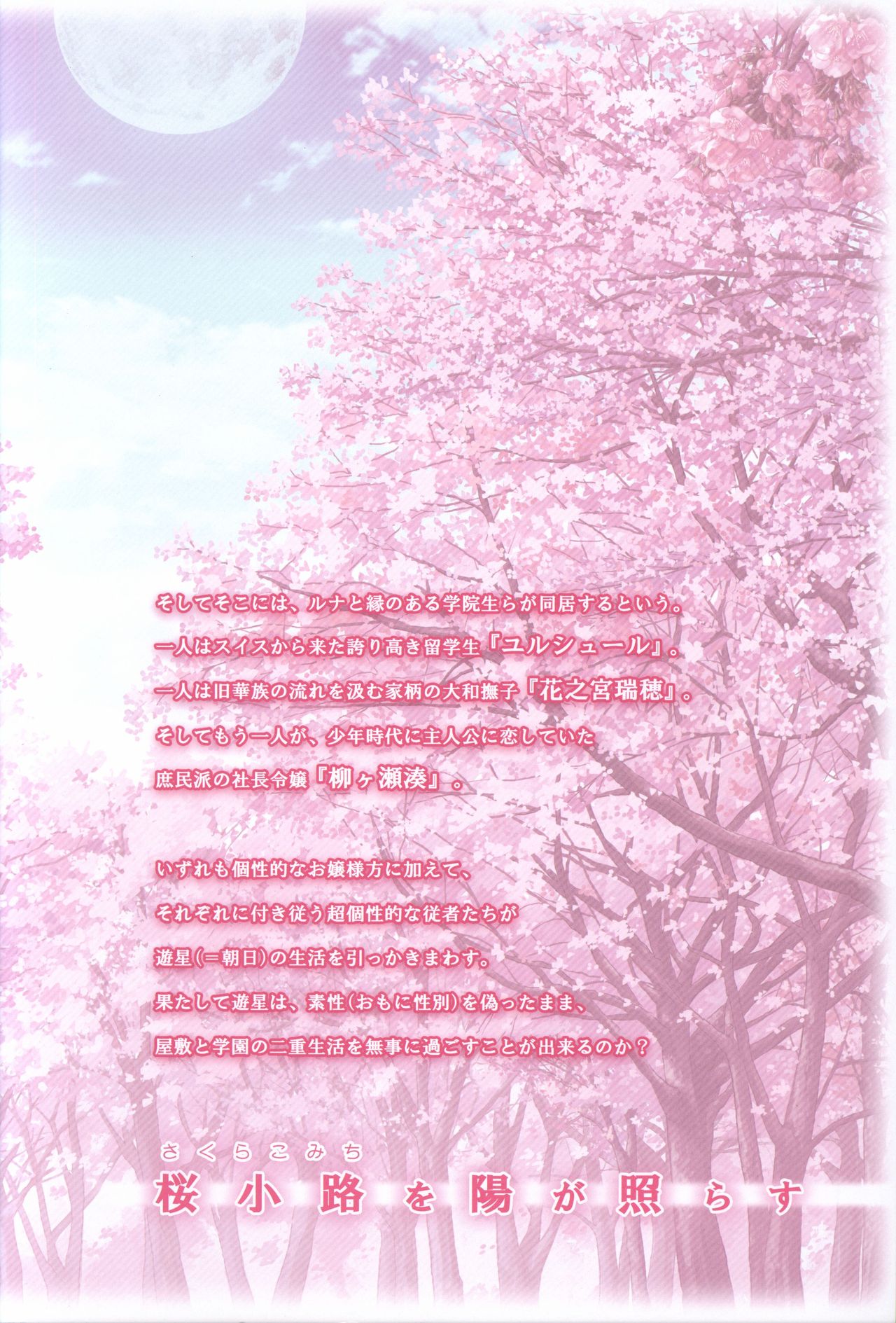 月に寄りそう乙女の作法 オフィシャル・ビジュアルファンブック page 5 full