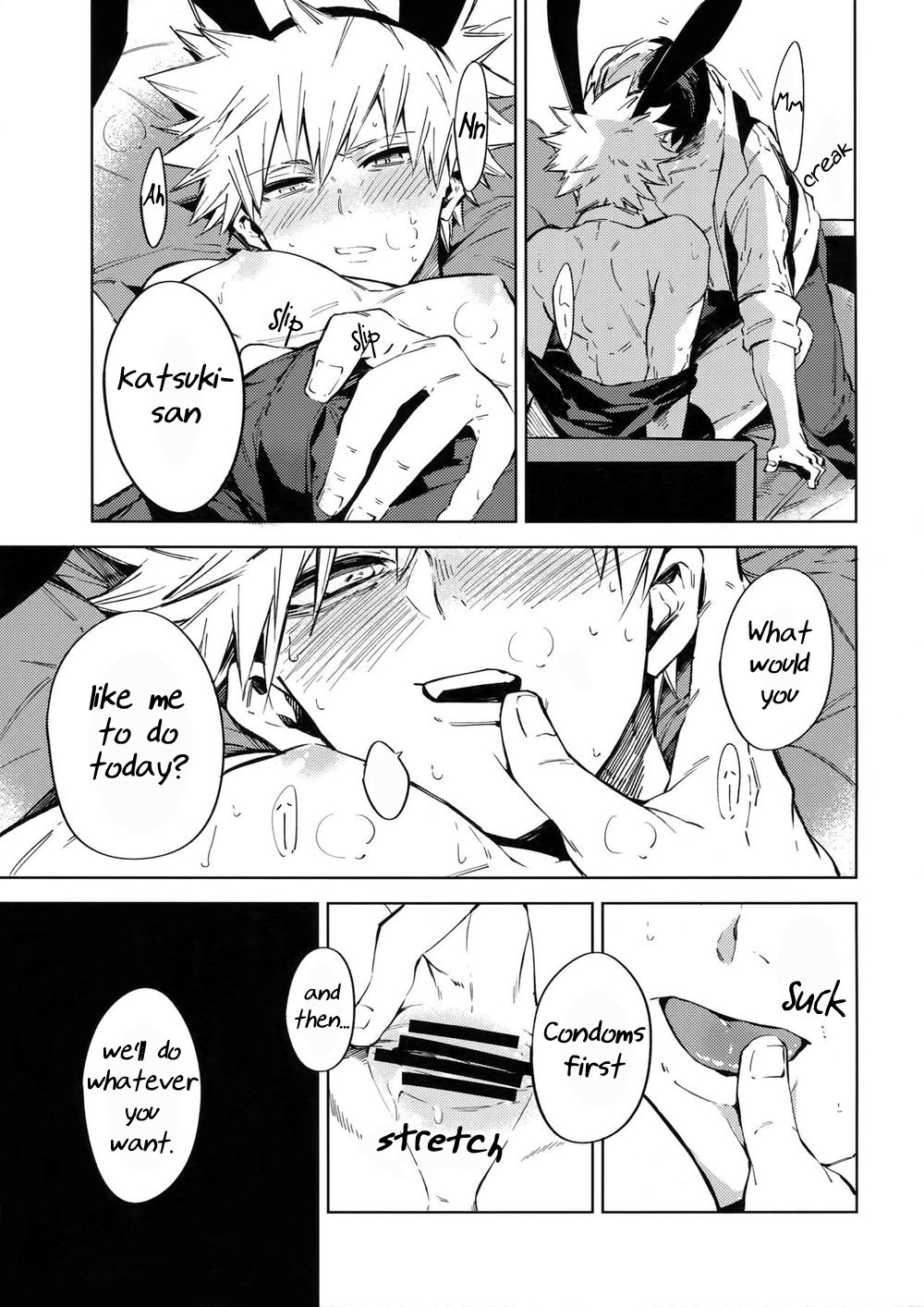 Bunny Boy Bakugou-san page 8 full