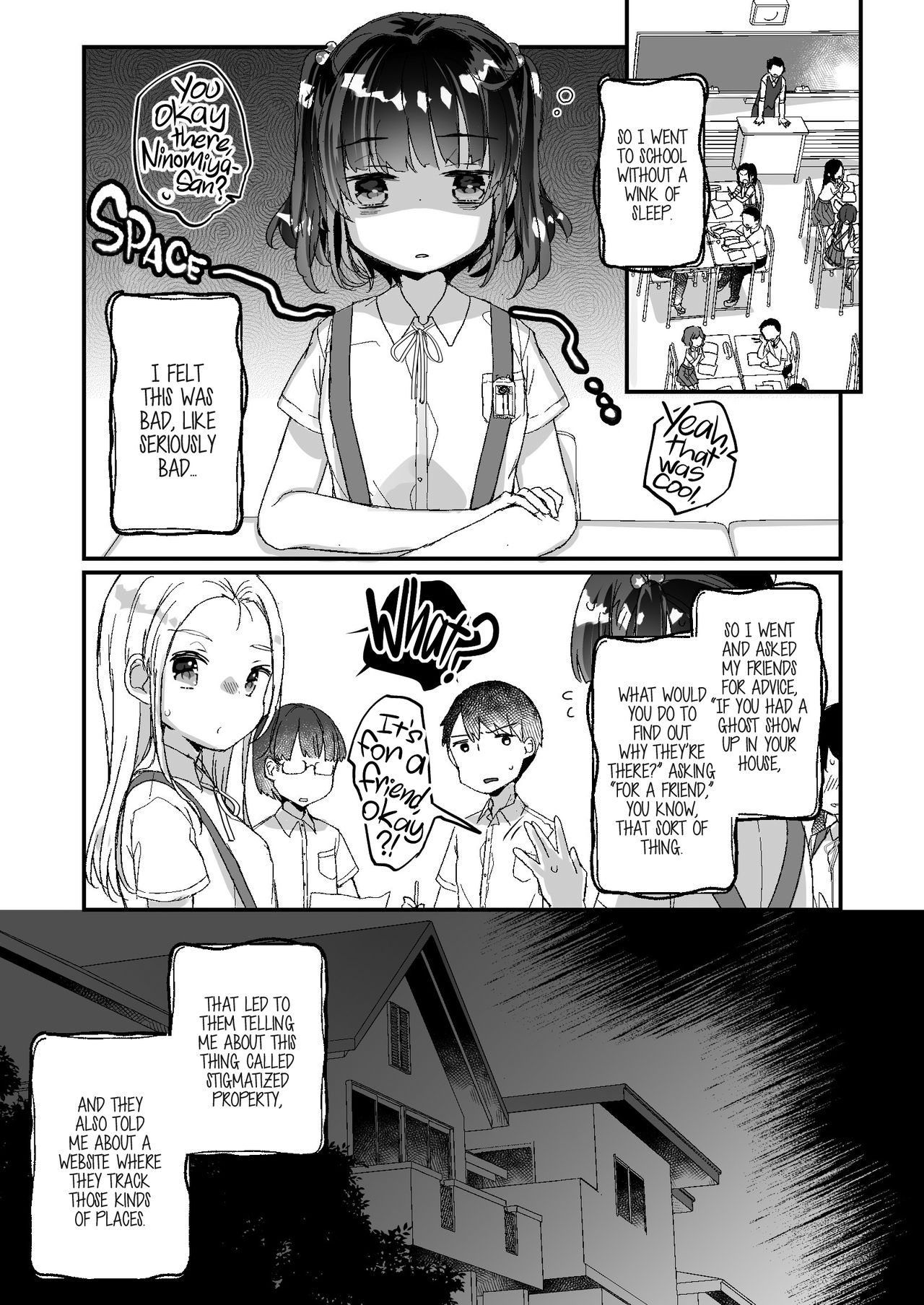 Uchi ni wa Yuurei-san ga Imasu Yokorenbo Hen | There's a Presence in My House: Forbidden Love Chapter page 8 full