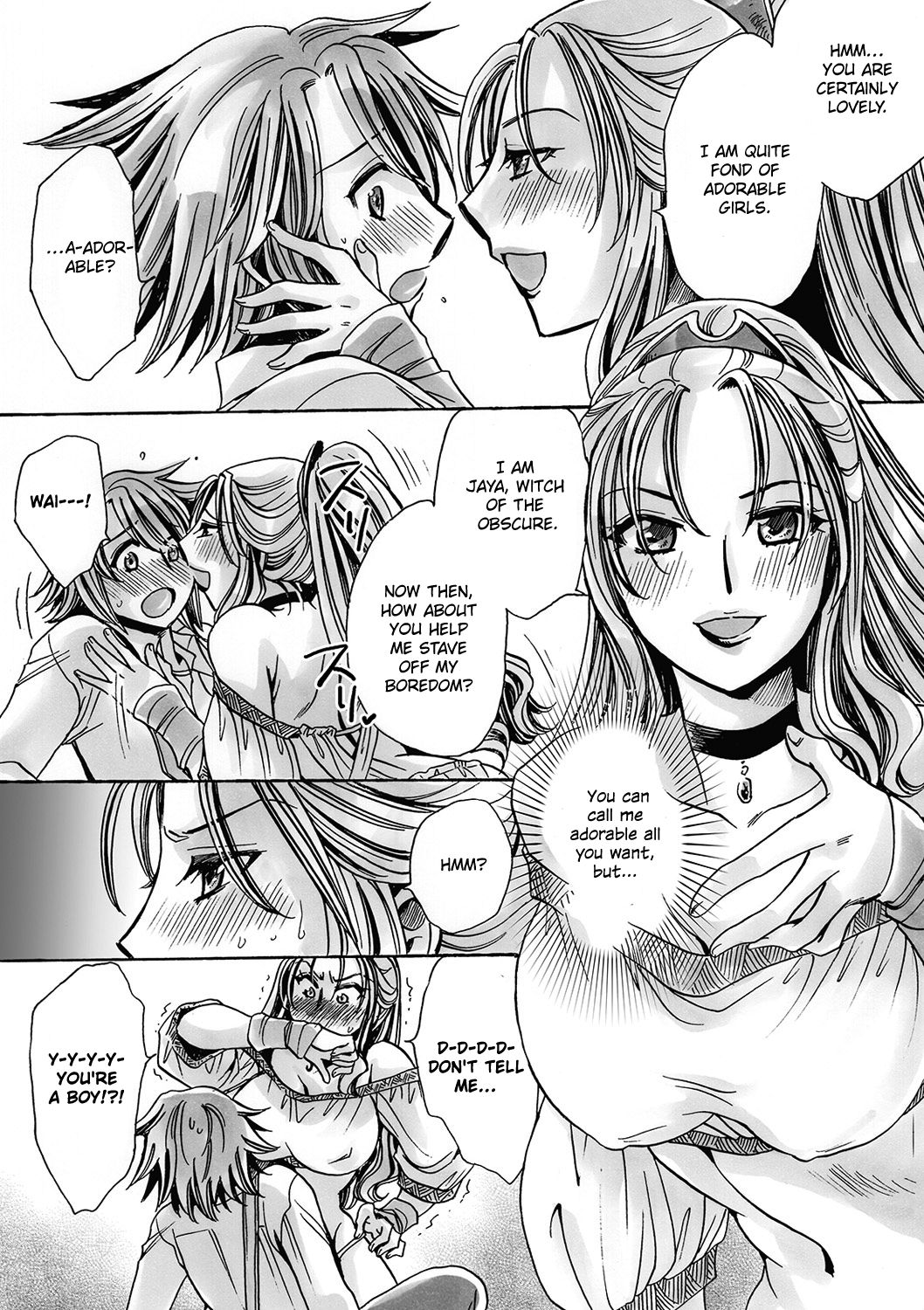 Futanari Majo to Mahou no Okusuri | The Futanari Witch and the Magic Potion page 4 full