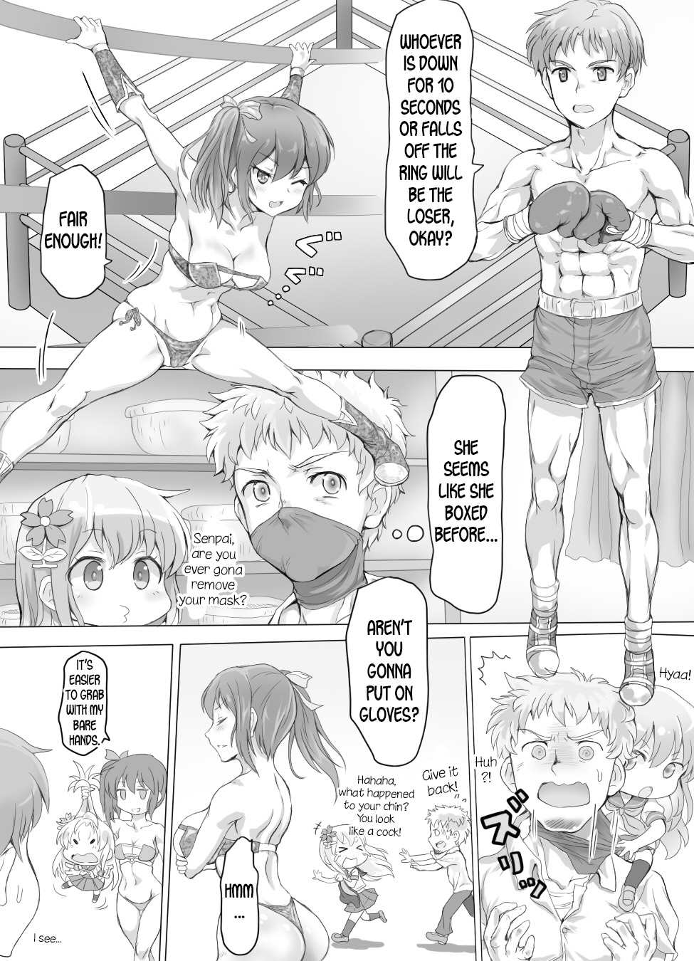 Naburi Tokidoki Shasei zo Ku~tsu!! ~Onna ni Makerutte Donna Kimochidesu ka~ page 9 full