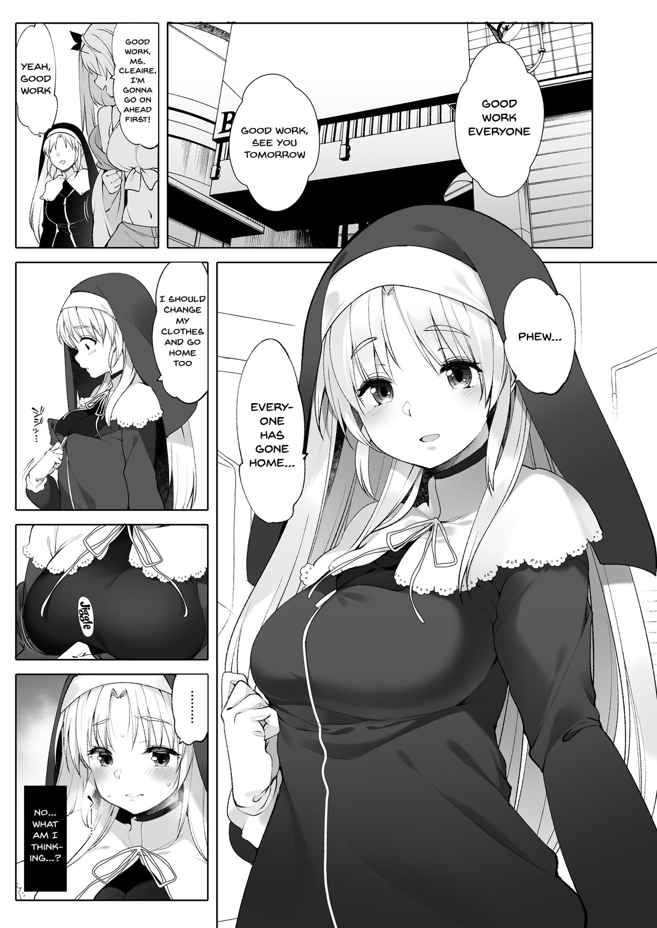 Sister Cleaire to Himitsu no Saimin Appli 2 page 3 full