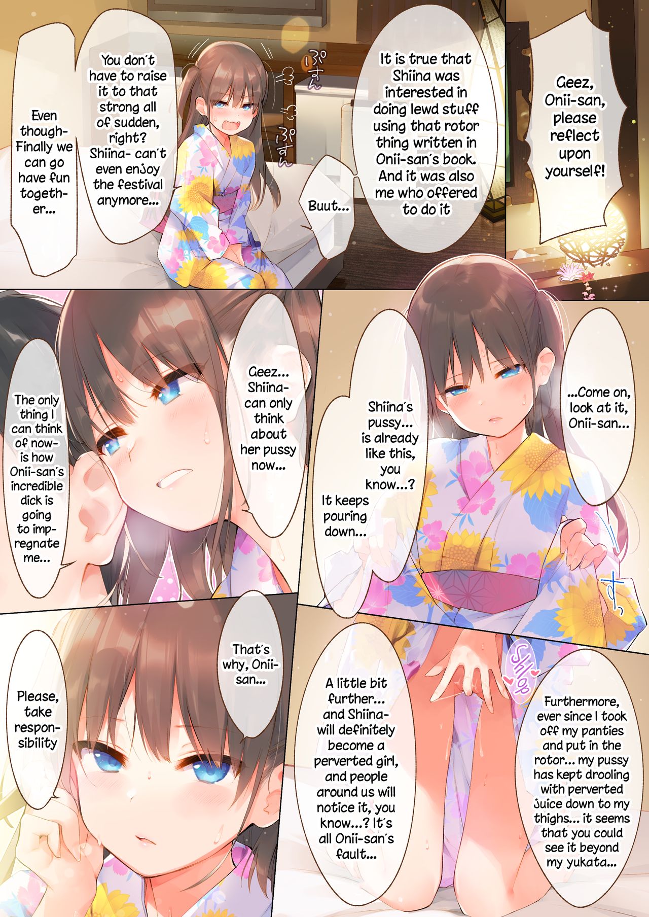 Shiina to Amazuppai Natsumatsuri page 8 full