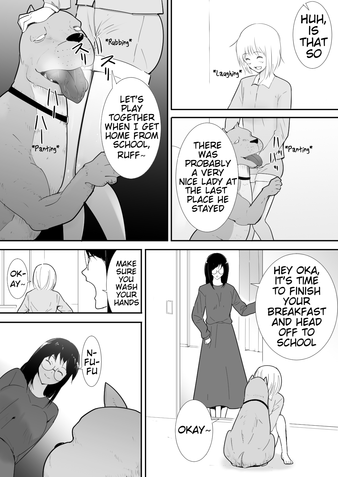 Watashi-tachi no Ie ni Pet ga Yattekita | A Pet Came to Our House page 7 full