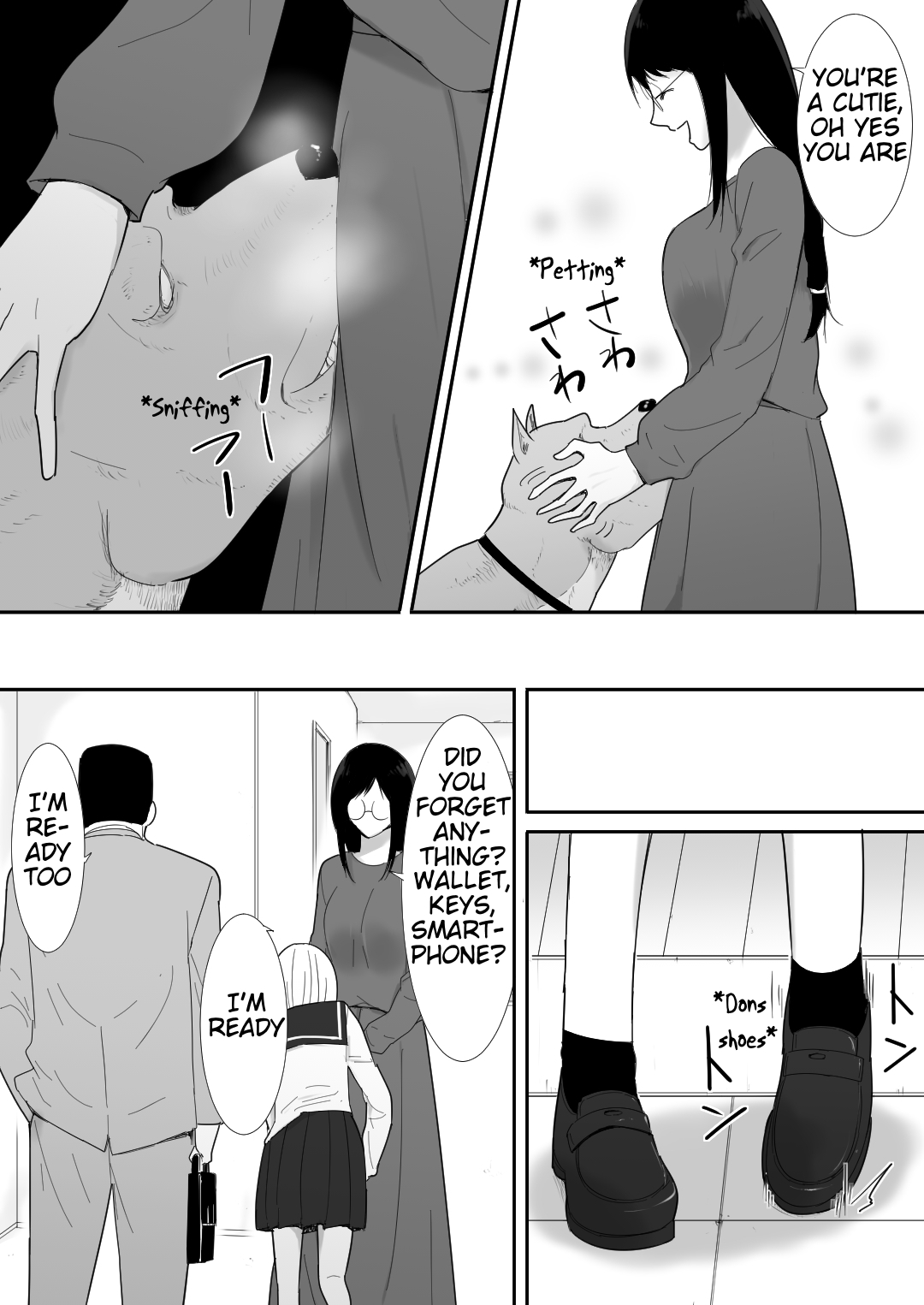 Watashi-tachi no Ie ni Pet ga Yattekita | A Pet Came to Our House page 8 full