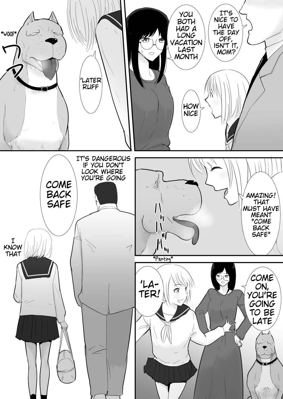 Watashi-tachi no Ie ni Pet ga Yattekita | A Pet Came to Our House page 9 full