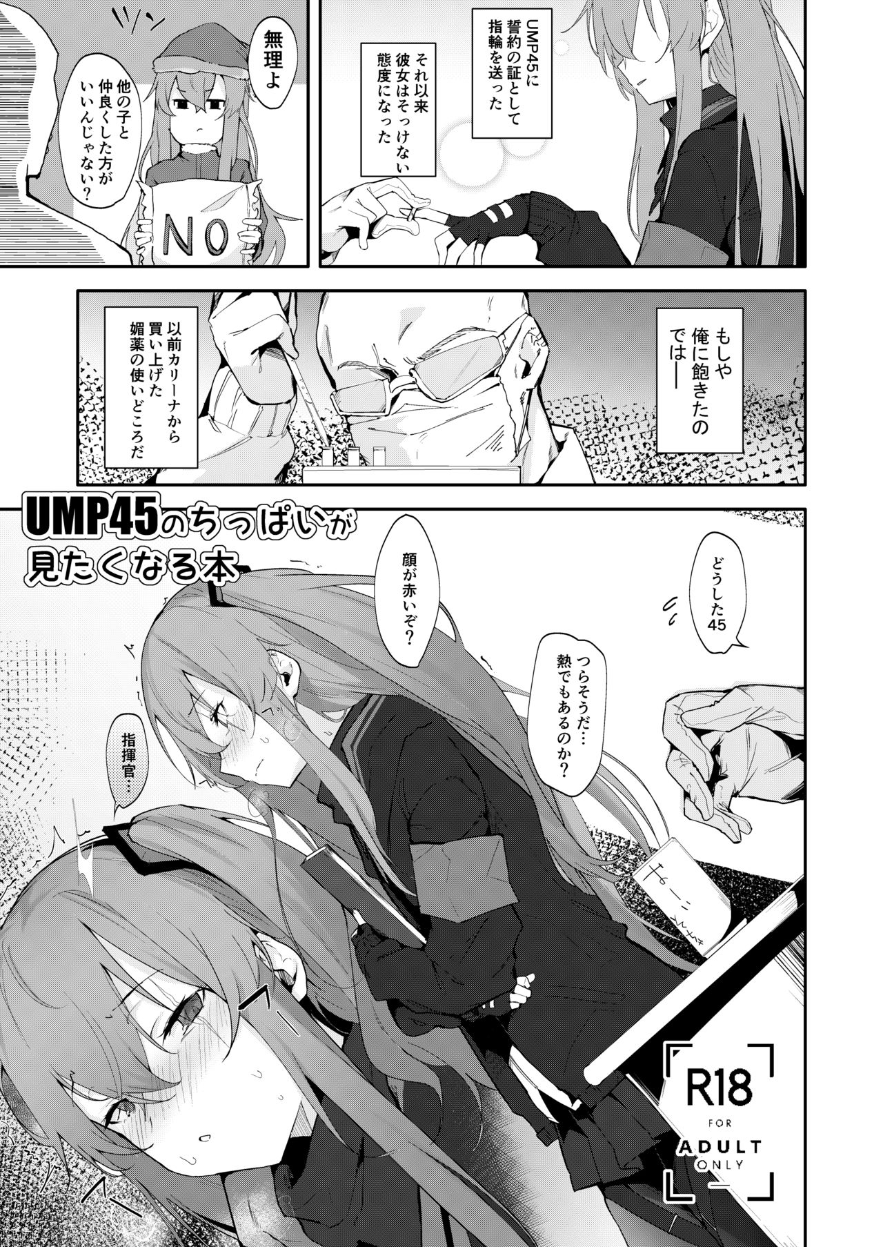 UMP45 no Chippai ga Mitakunaru Hon page 1 full