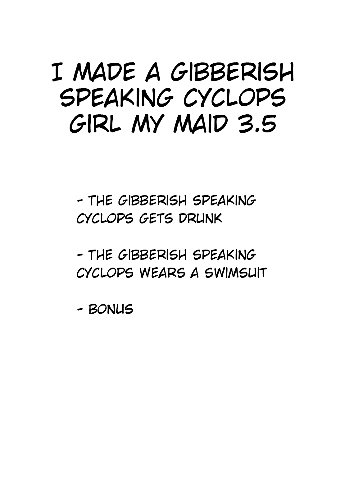 Mikai no Chi de Hirotta Nazo Gengo Tangan-chan o Maid to Shite Yatotte Icha Love suru Hon 3.5 page 2 full