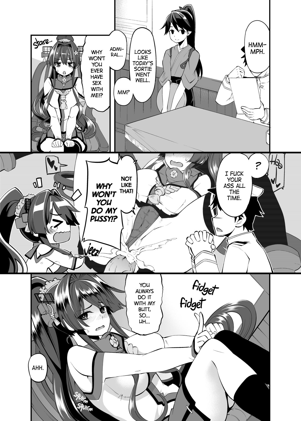 Onaho Yamato Oshite Mairimasu | Onahole Yamato Reporting for Duty page 6 full