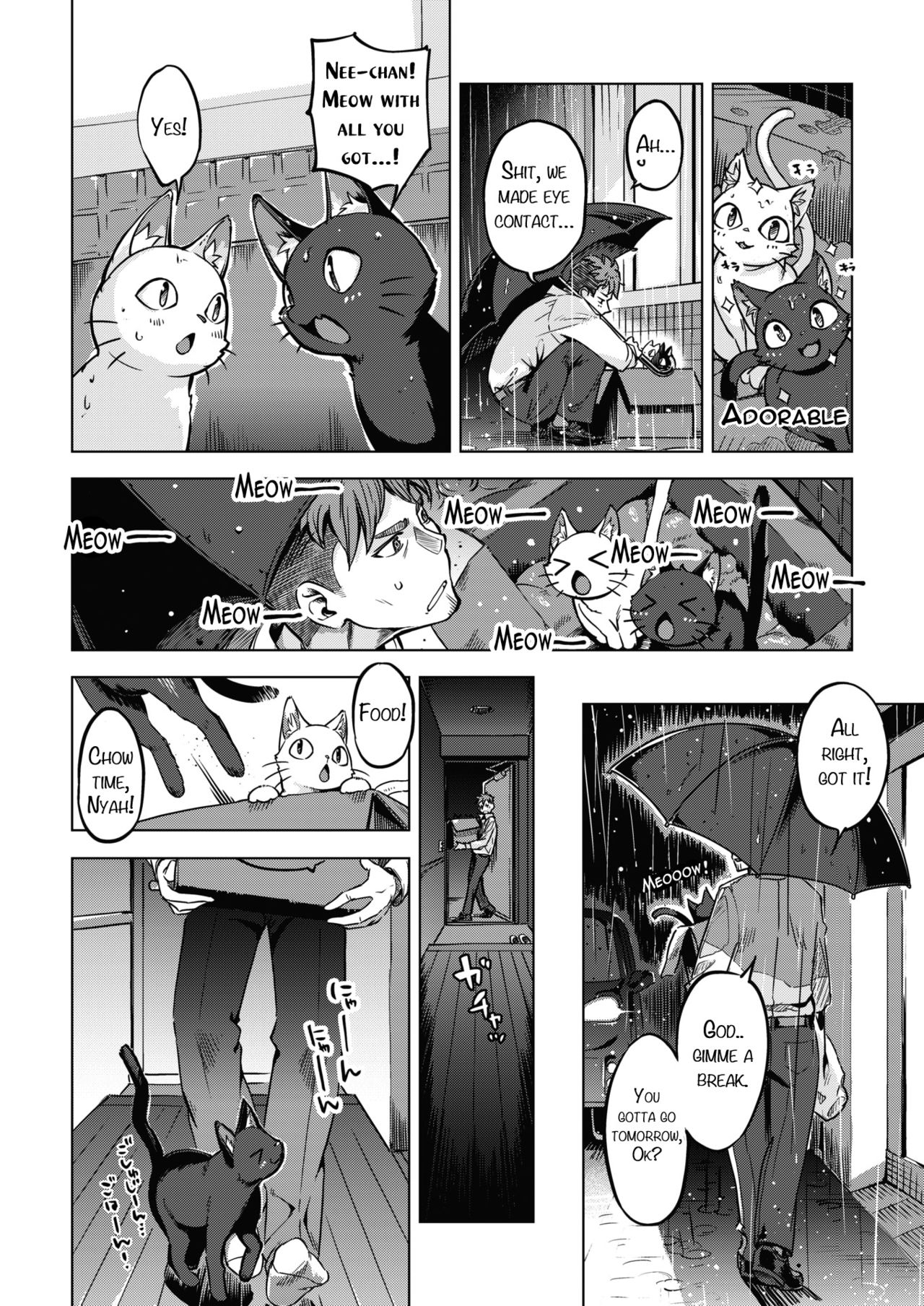 Oshikake Nyanko | Unwanted Kitties page 4 full