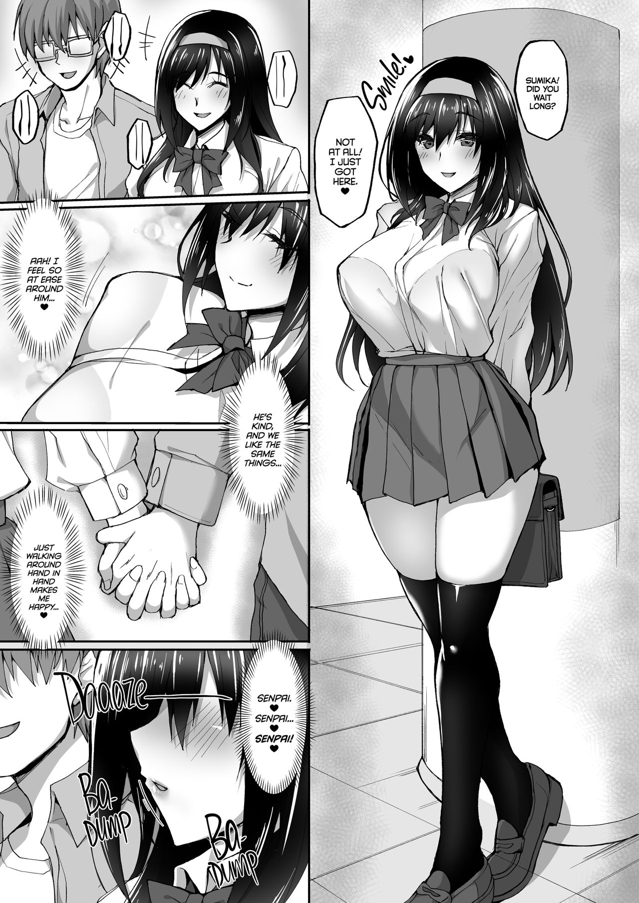 Netorare Kouhai Kanojo 2 ~Kairaku ni Mi o Yudane Hoteru Shitai~ | Netorare Junior Girlfriend 2 ~A Body in Heat, Abandoned to Pleasure~ page 8 full