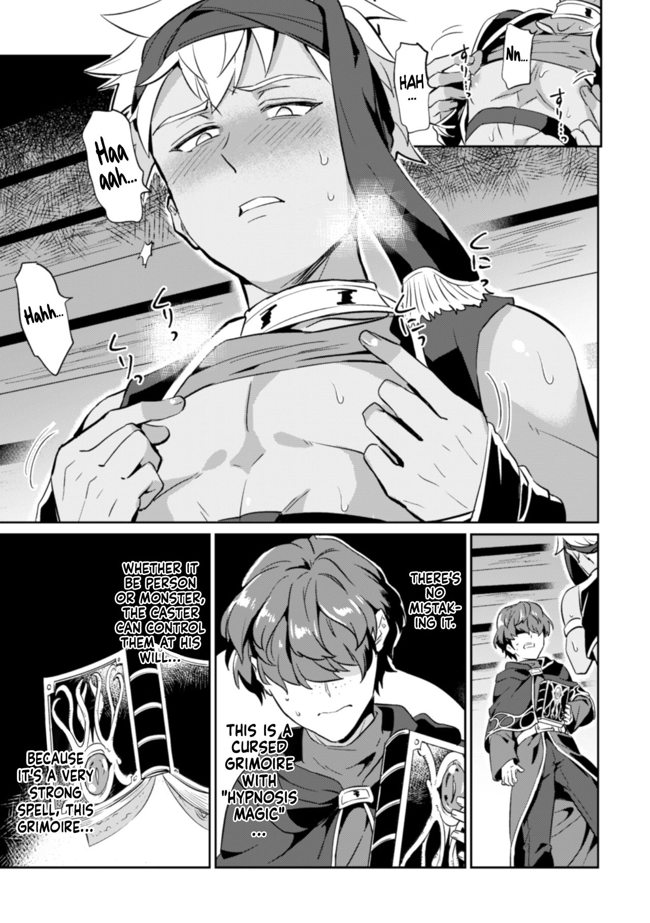 Kinju no Madousho Touzoku Danshi o Saimin Mahou de Zettai Fukujuu | The Cursed Grimoire: The Male Thief is Under Complete Submission From Hypnosis Magic page 7 full