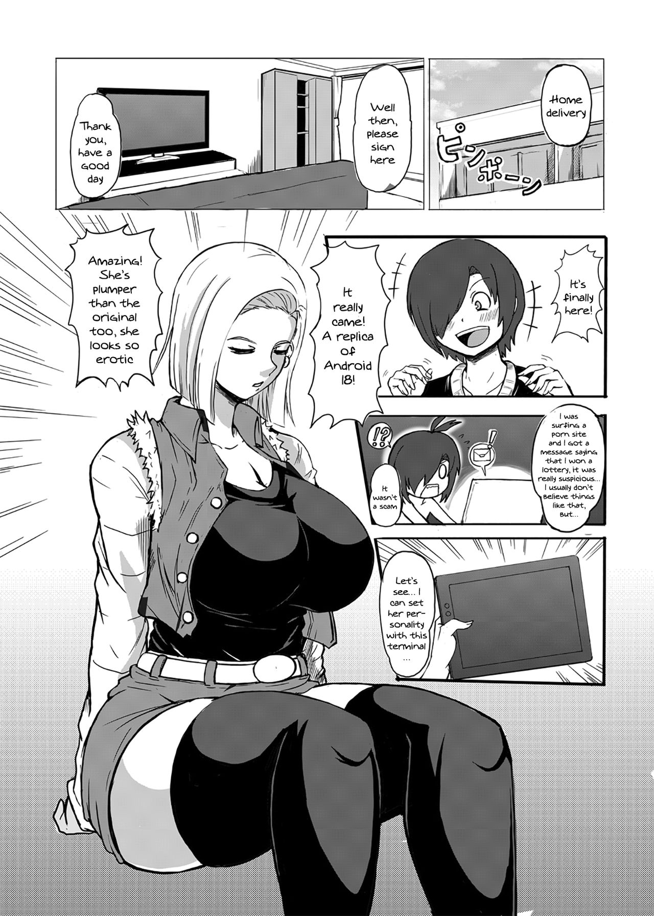 18-gou o Shuuchishin Zero ni Shite Yarimakurimashita | I Set Android 18's Shame To 0 And Fucked Her Over And Over page 2 full