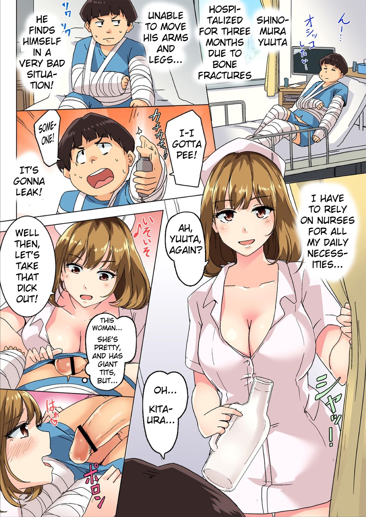 Sundome Nurse no Monzetsu Chiryou!? Kore wa Sex de wa Naku, Ochuusha desu page 2 full