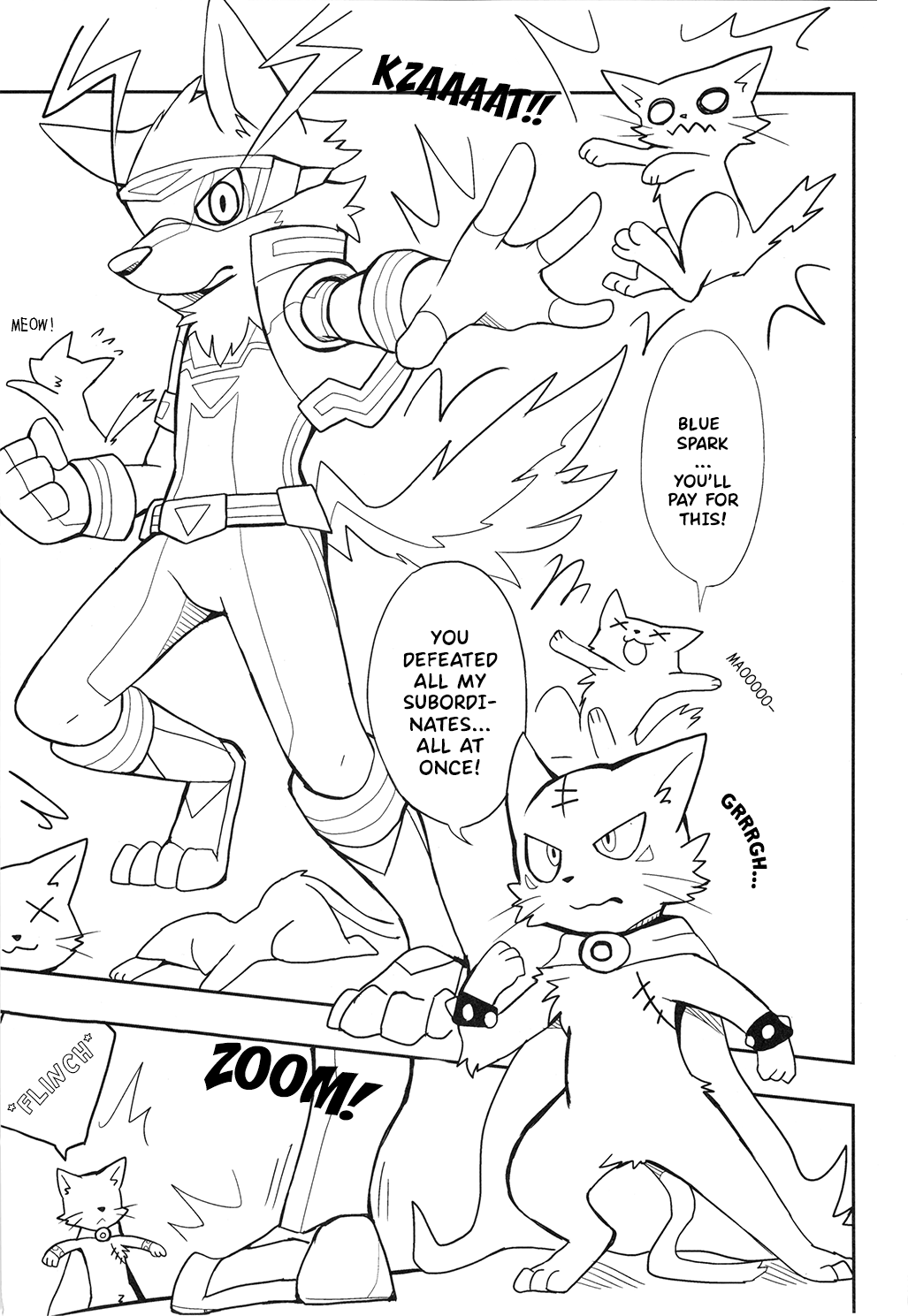 Sparking Hero page 2 full