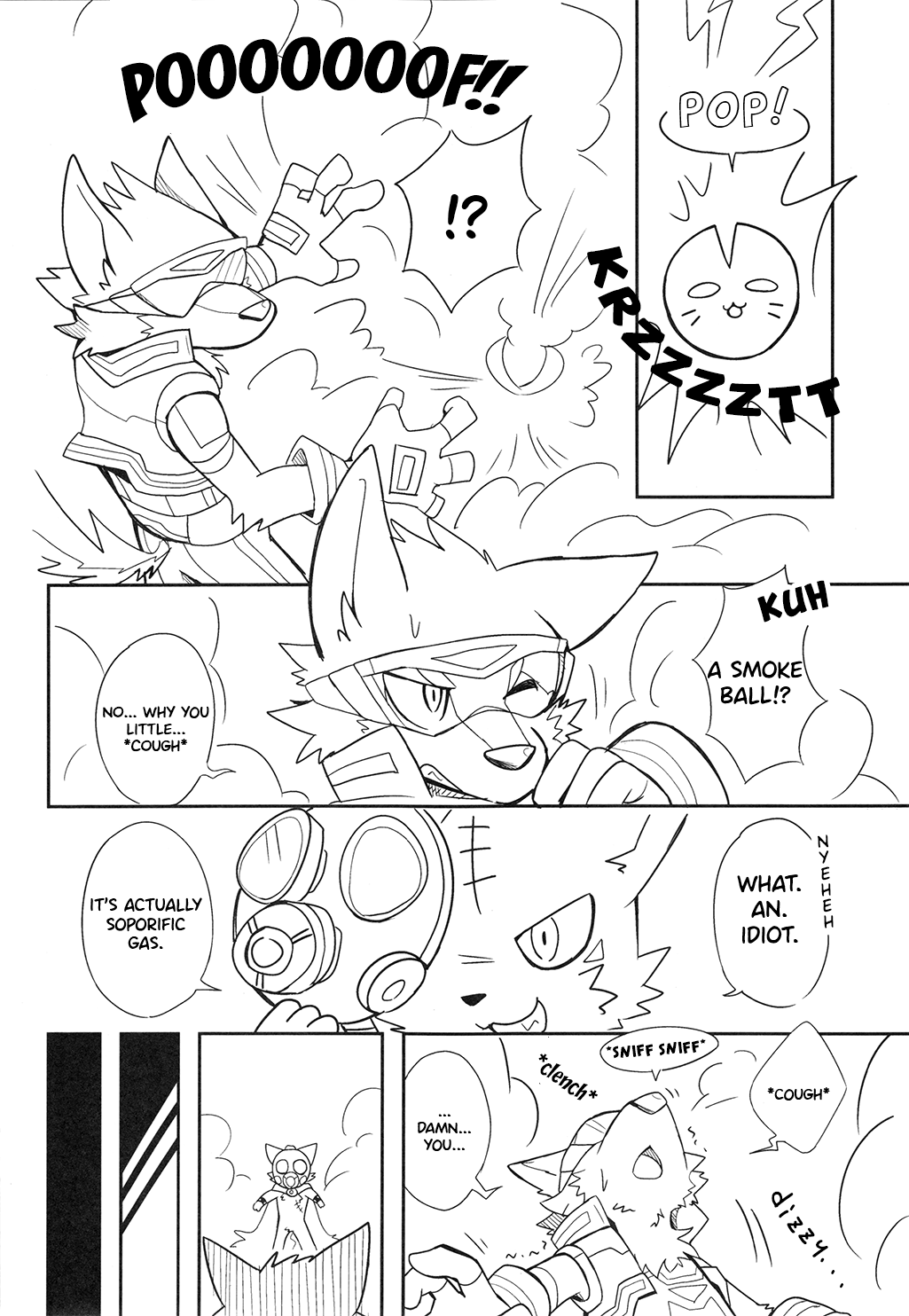 Sparking Hero page 5 full