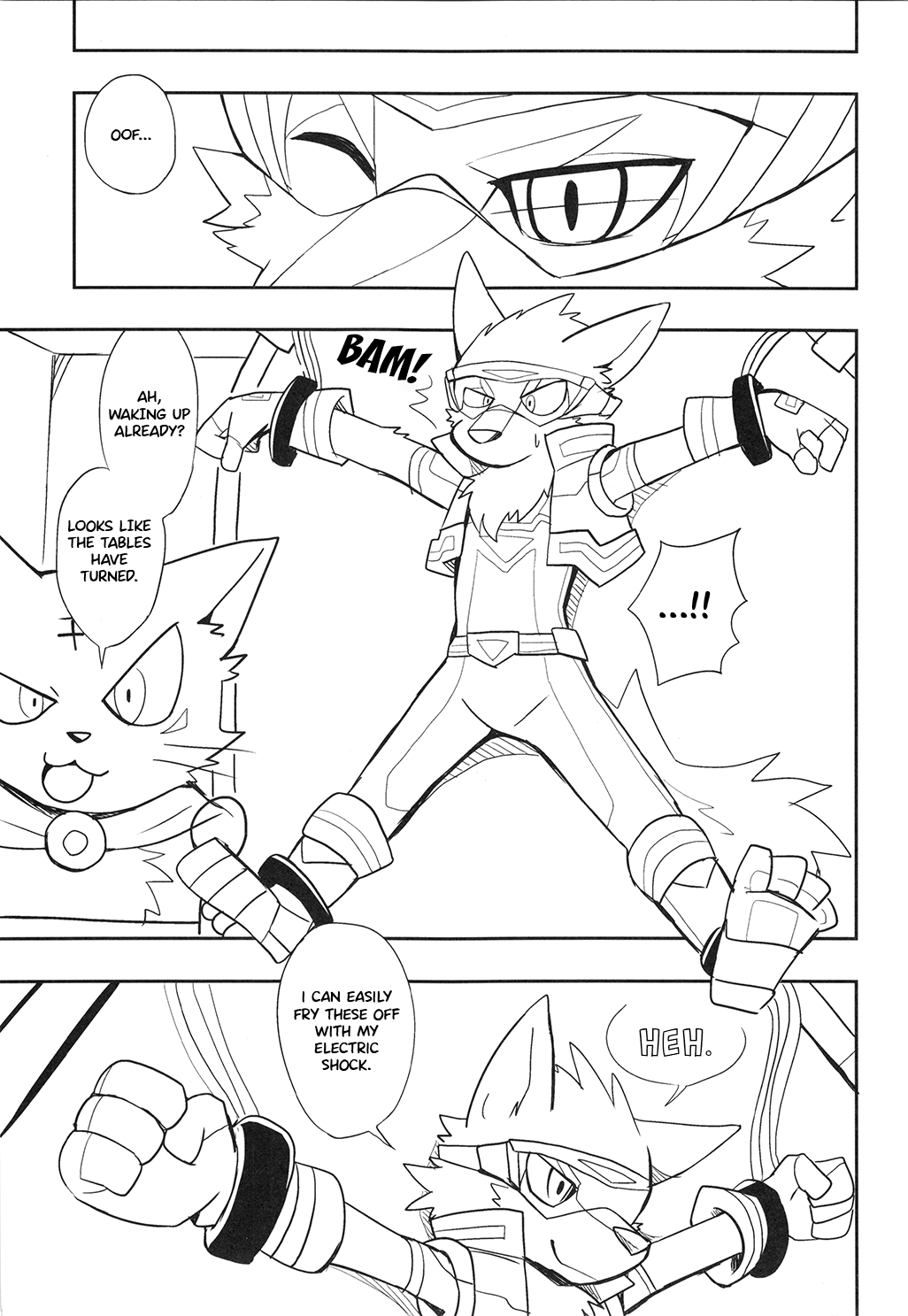 Sparking Hero page 6 full