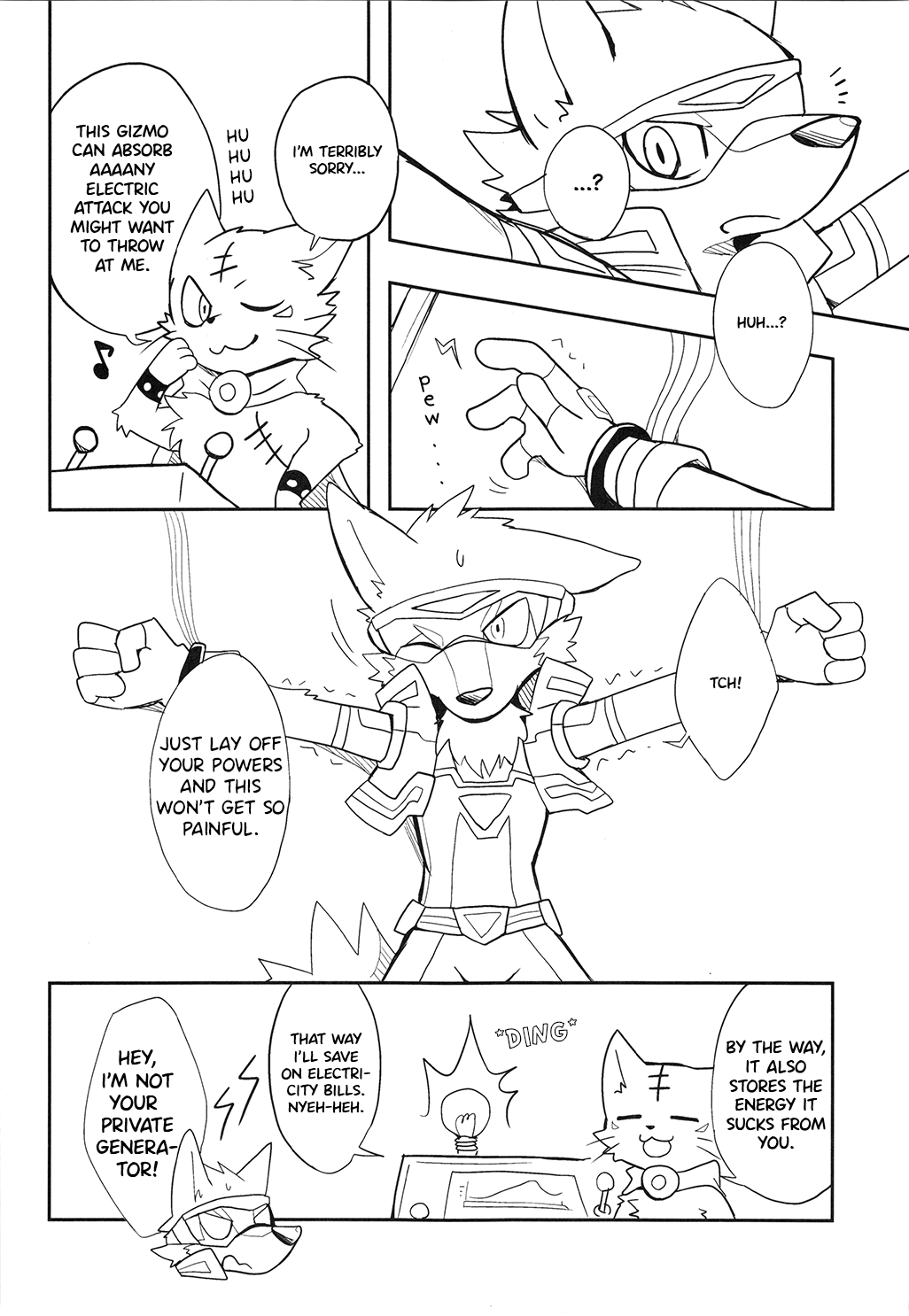 Sparking Hero page 7 full