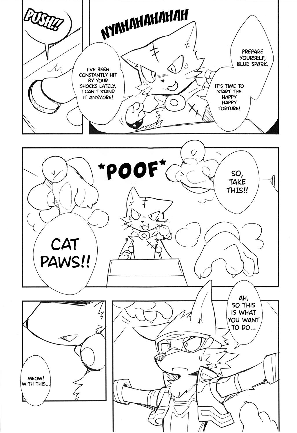 Sparking Hero page 8 full