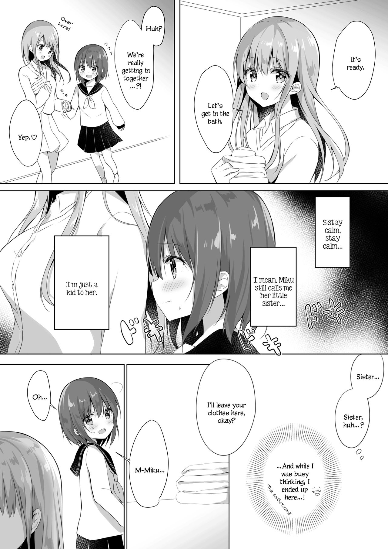 Onee-chan to, Hajimete. | First Time With Sis. page 8 full