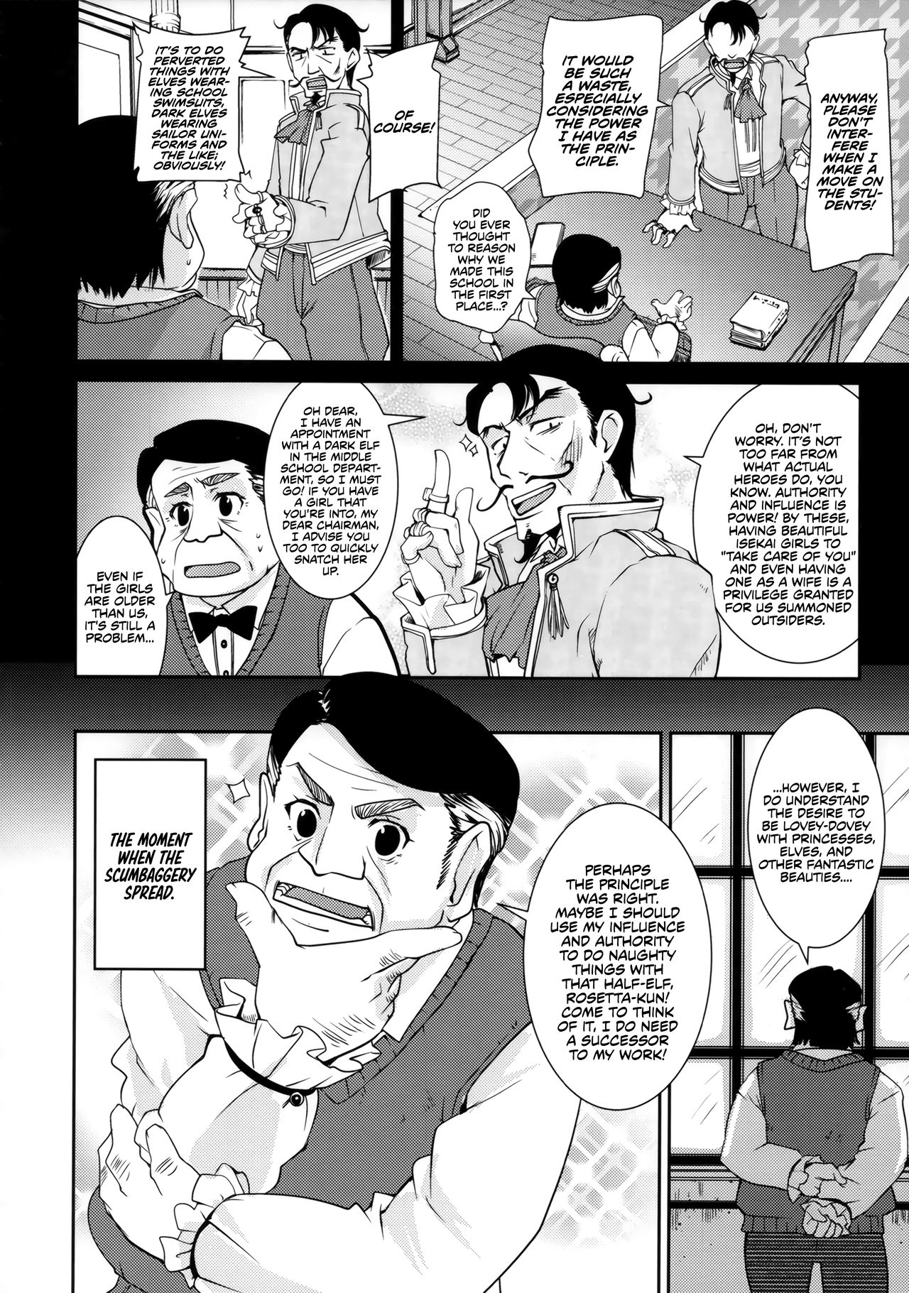 Isekai Riji-chou | Isekai Chairman page 5 full