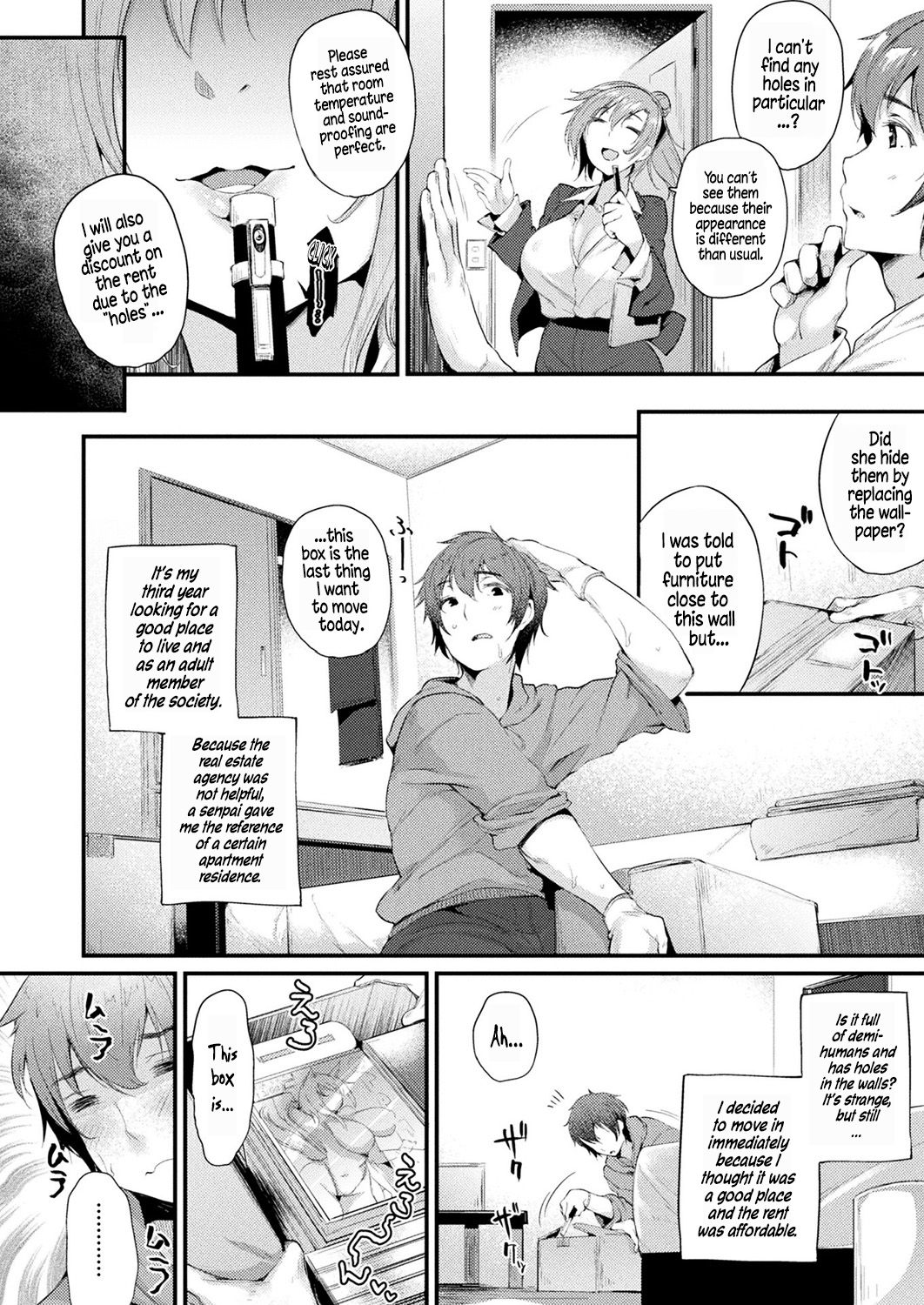 Kabeanatsuki Juukyo e Youkoso | Welcome to the Residence with Glory Holes page 2 full