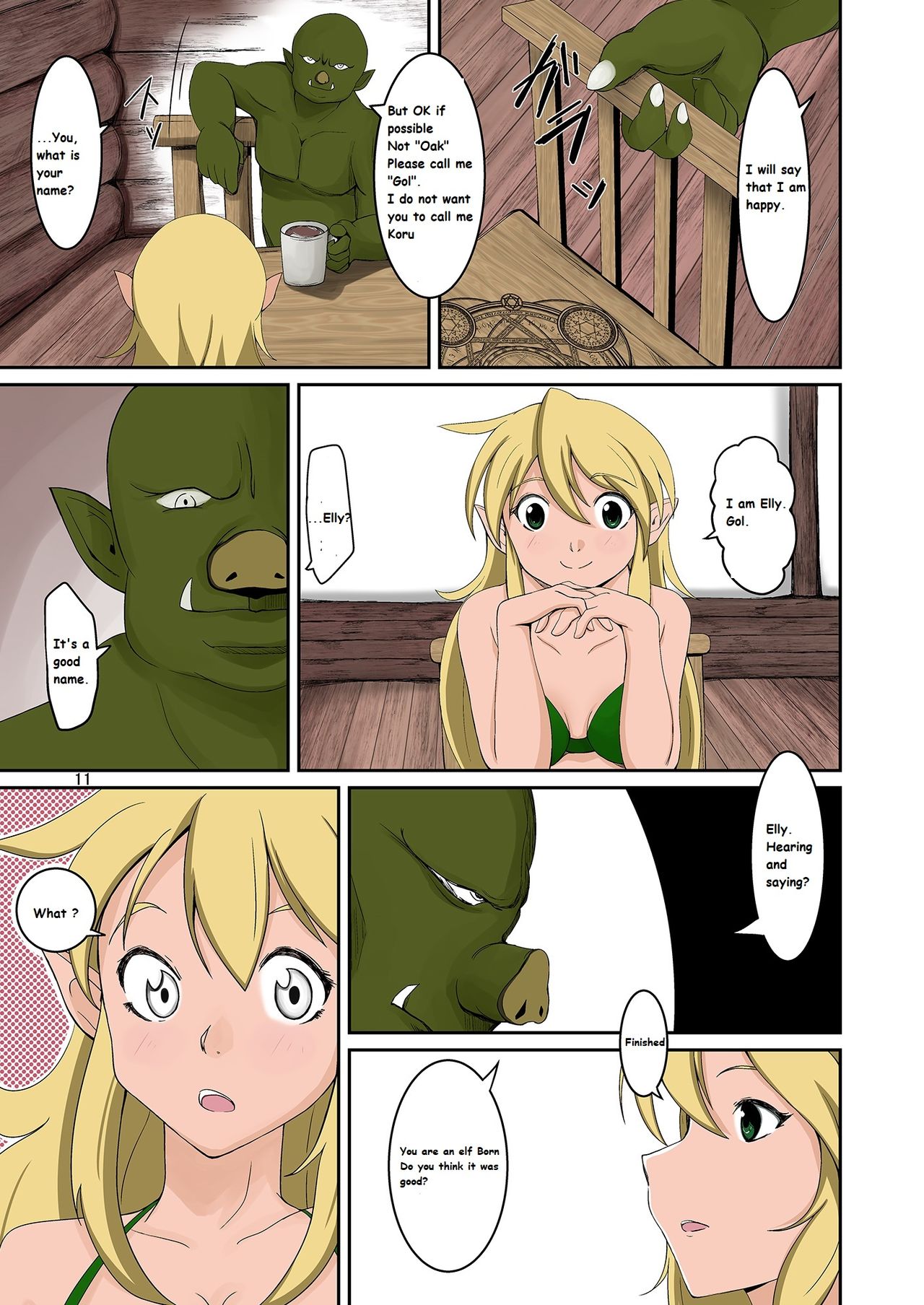 Elf to Orc no Irekawari Dark Bon | Elf and Orc Replacement Dark Book page 10 full