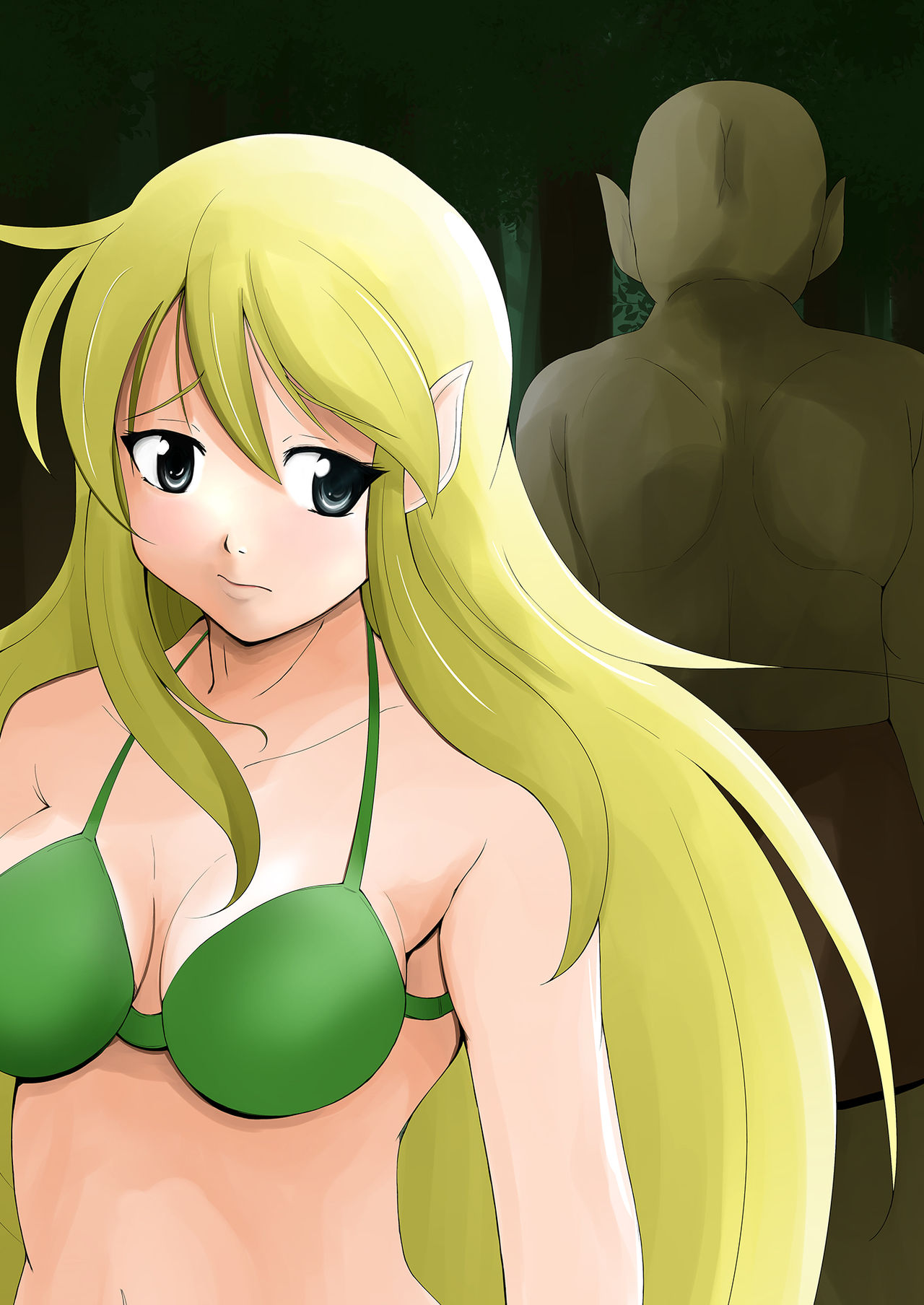 Elf to Orc no Irekawari Dark Bon | Elf and Orc Replacement Dark Book page 2 full