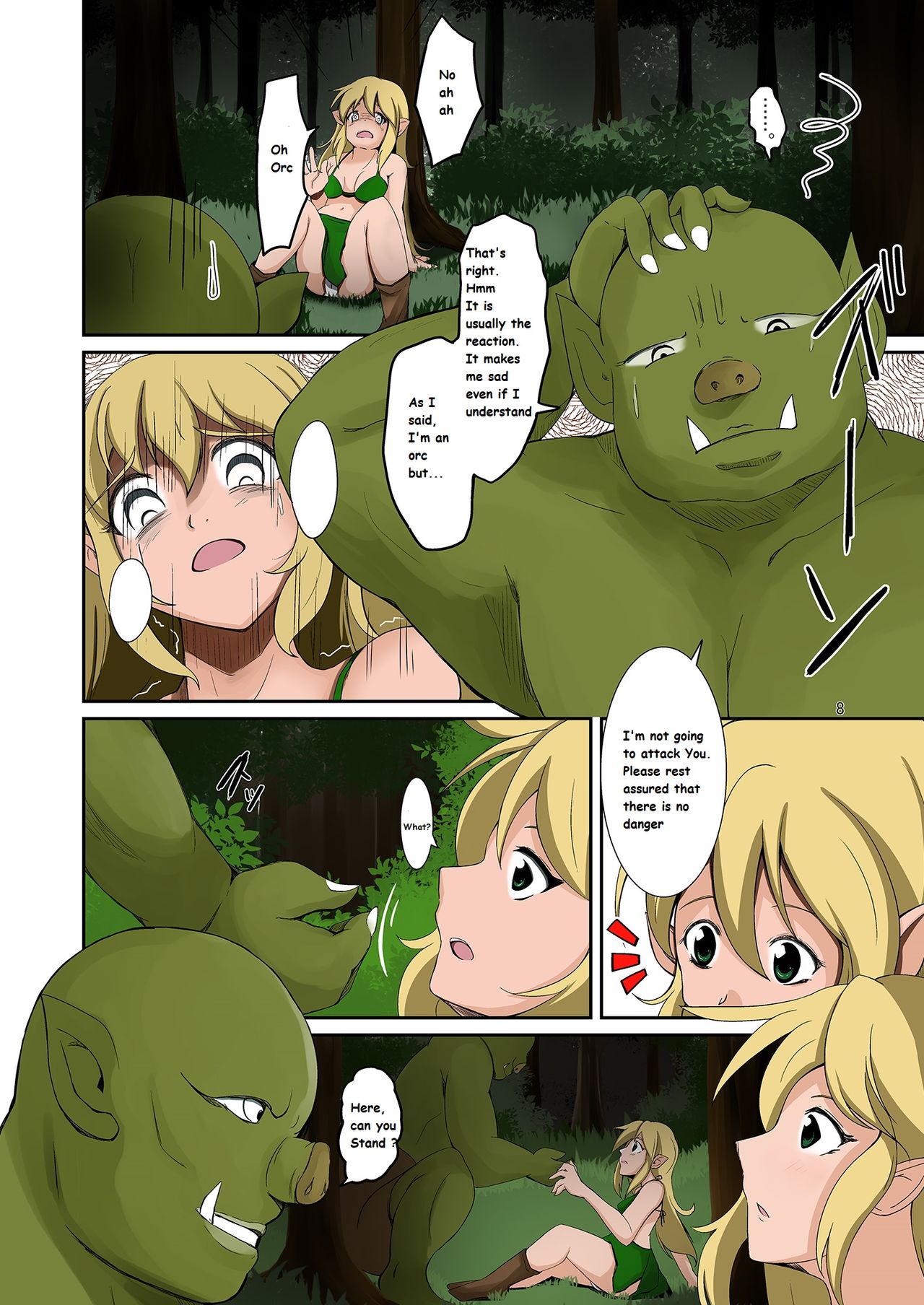 Elf to Orc no Irekawari Dark Bon | Elf and Orc Replacement Dark Book page 7 full