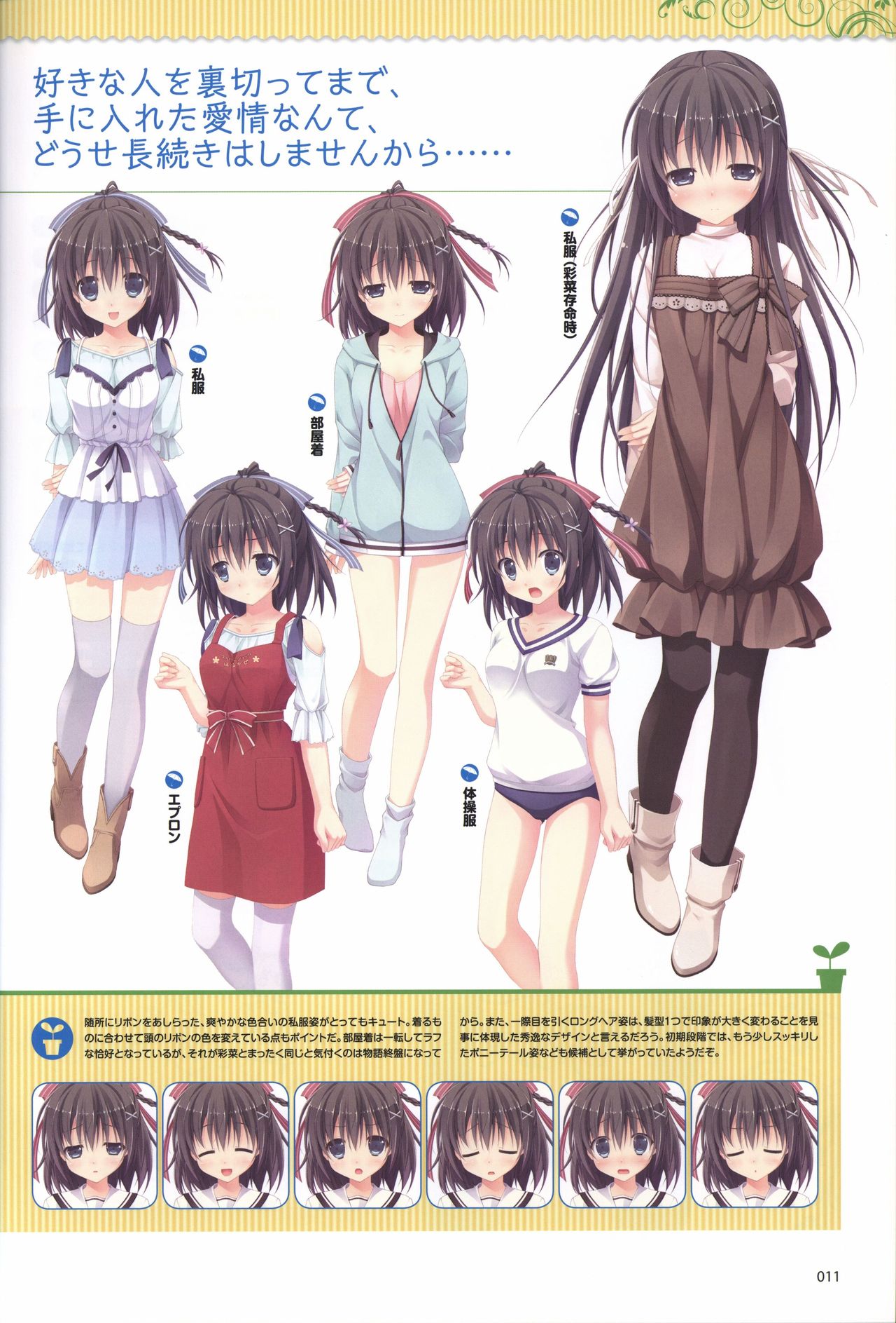 Hare Nochi Kitto Nanohana Biyori Visual Fanbook page 10 full