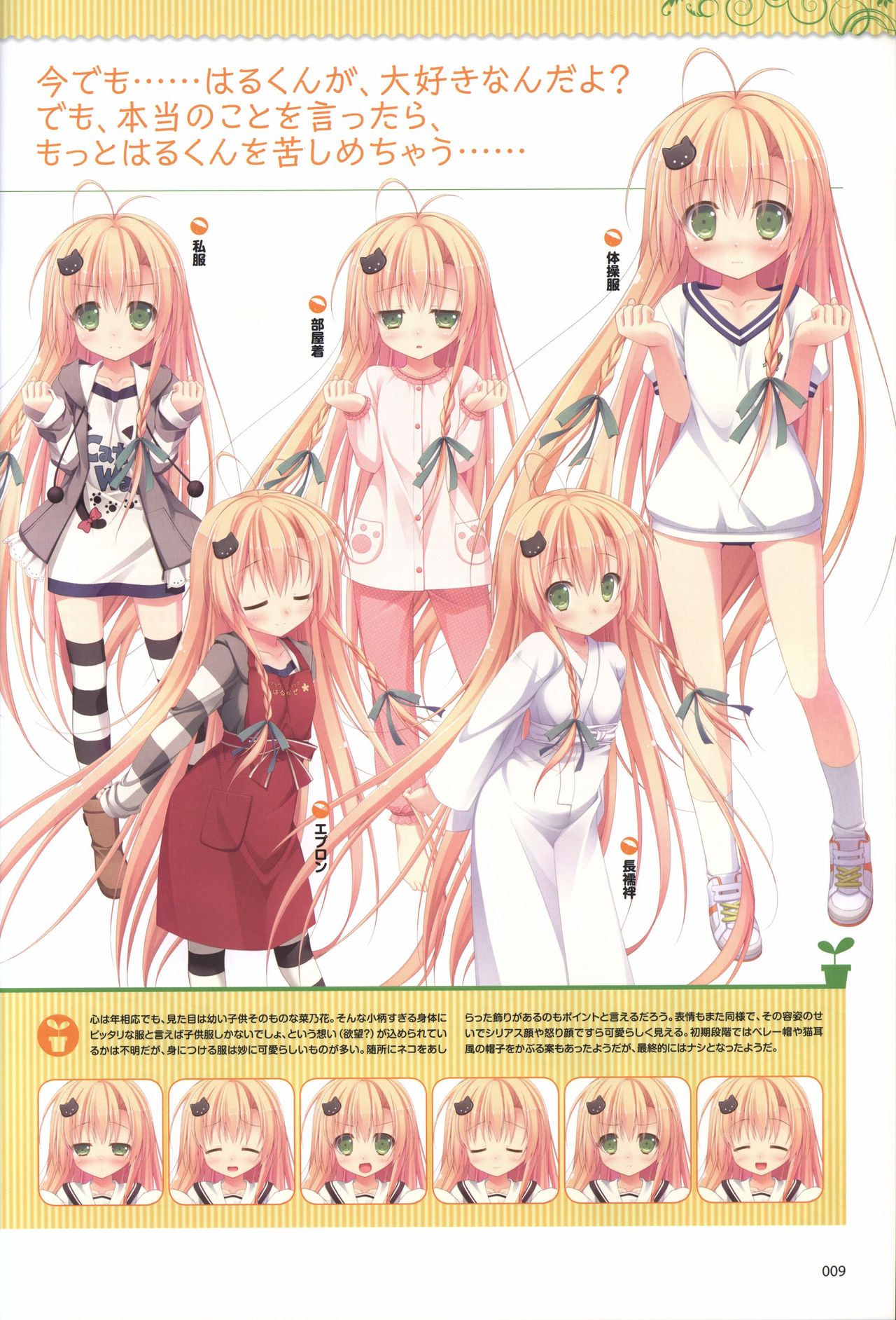 Hare Nochi Kitto Nanohana Biyori Visual Fanbook page 8 full