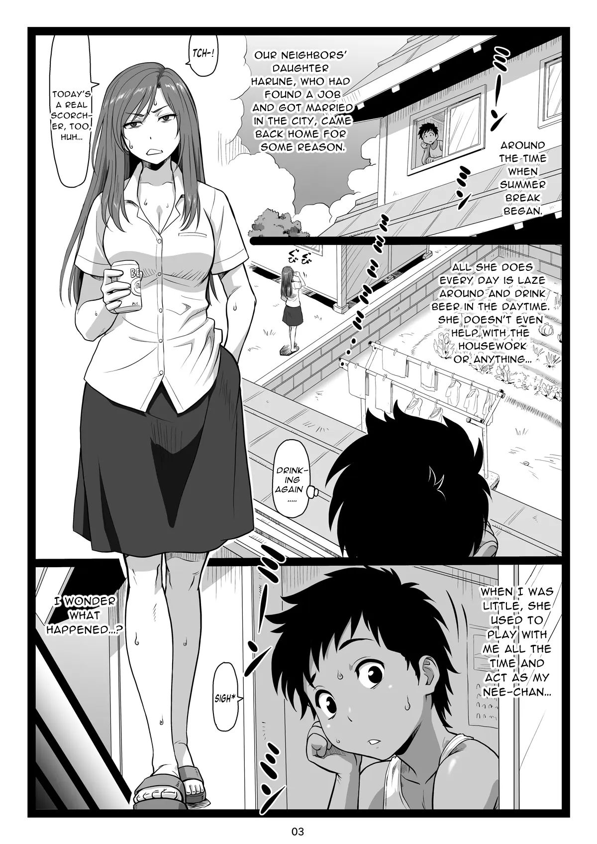 Natsuyasumi no Omoide Joukan | Summer Break Memories Vol.1 page 3 full