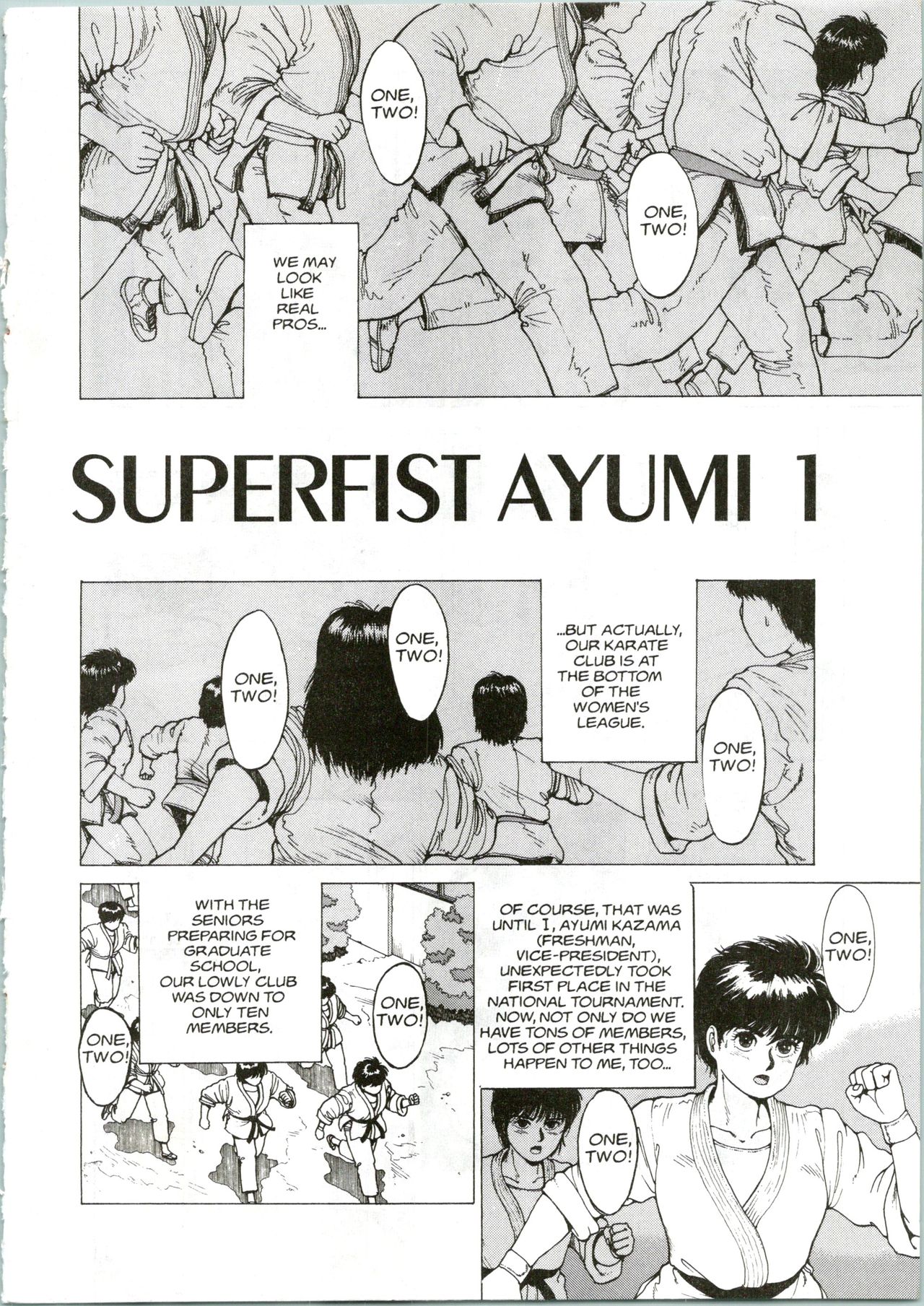 Super Fist Ayumi 1 page 3 full