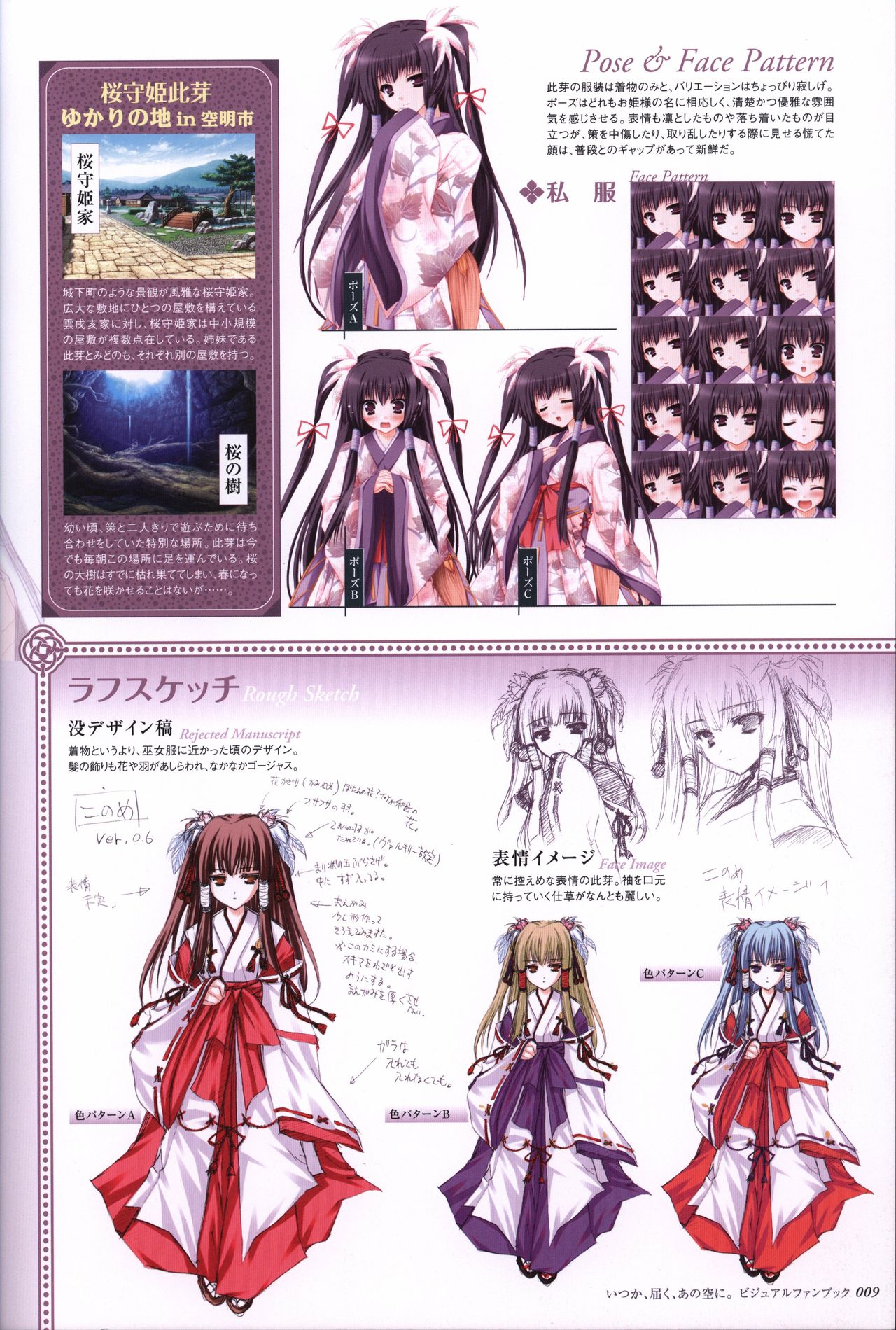 Itsuka, Todoku, Ano Sora ni. visual fanbook page 10 full