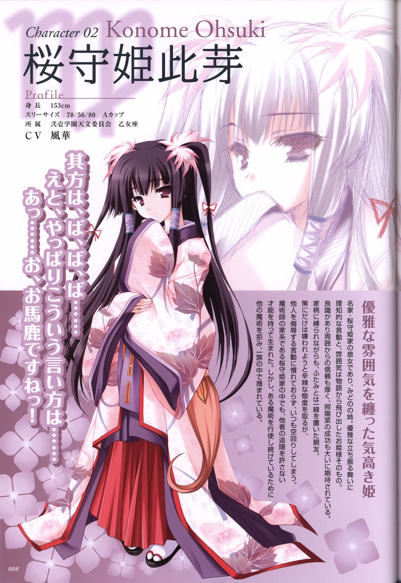 Itsuka, Todoku, Ano Sora ni. visual fanbook page 9 full